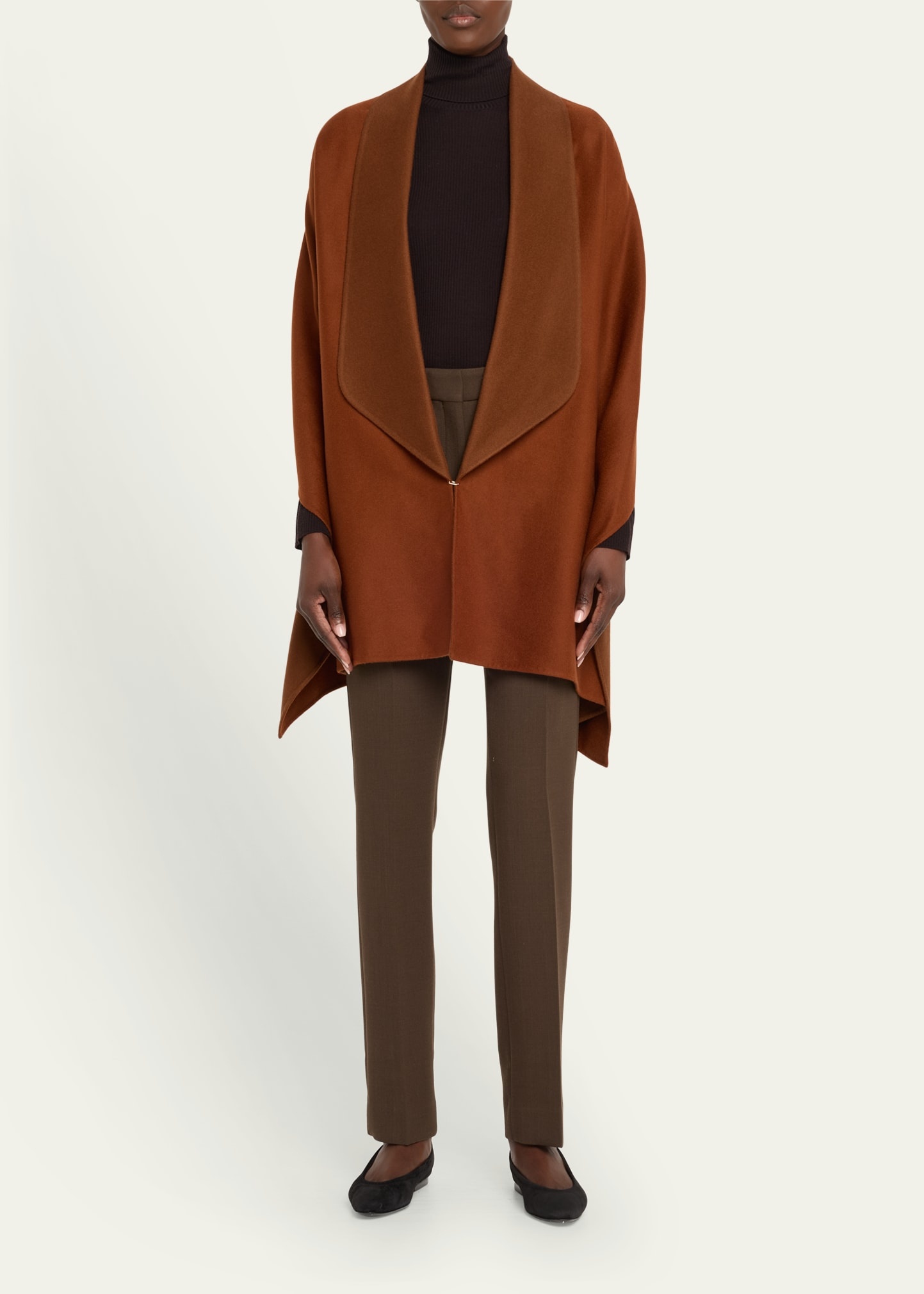 Violante Cashmere Cape - 2