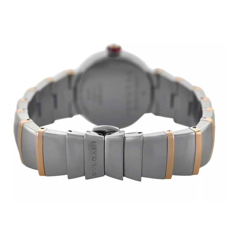 Pre-owned Bvlgari Lvcea Quartz Silver Dial Ladies Watch 102193 - 4