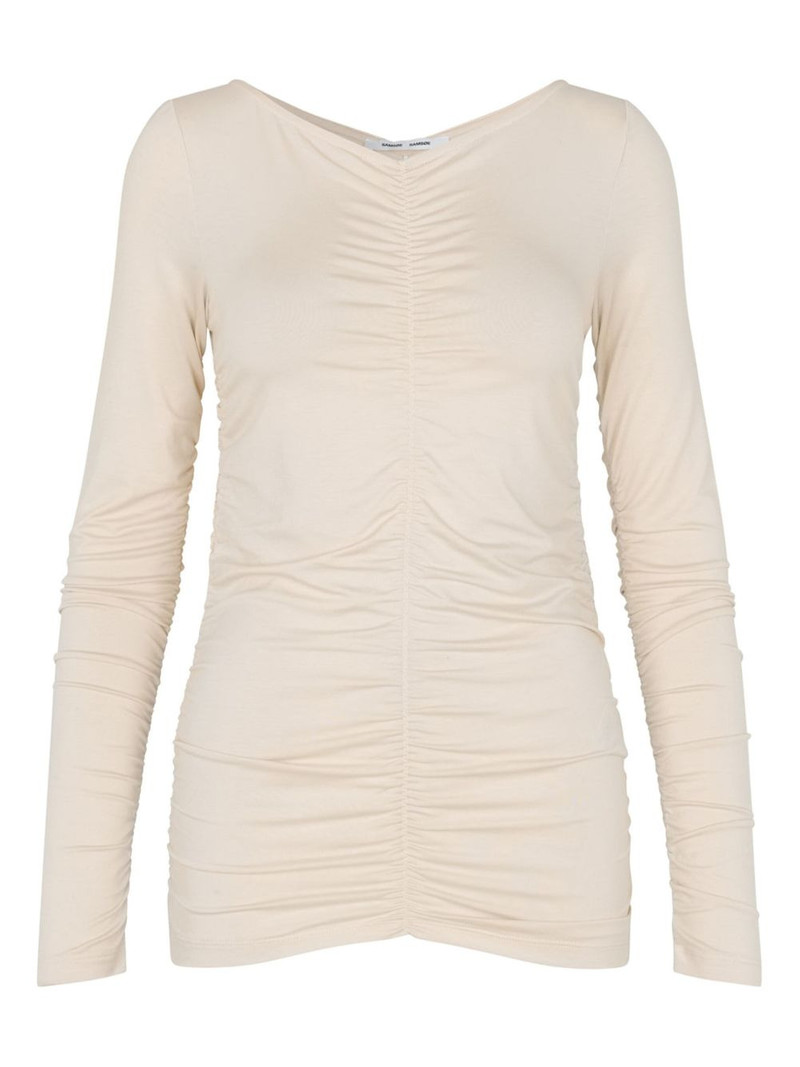 Ulrika gathered-detail T-shirt 1