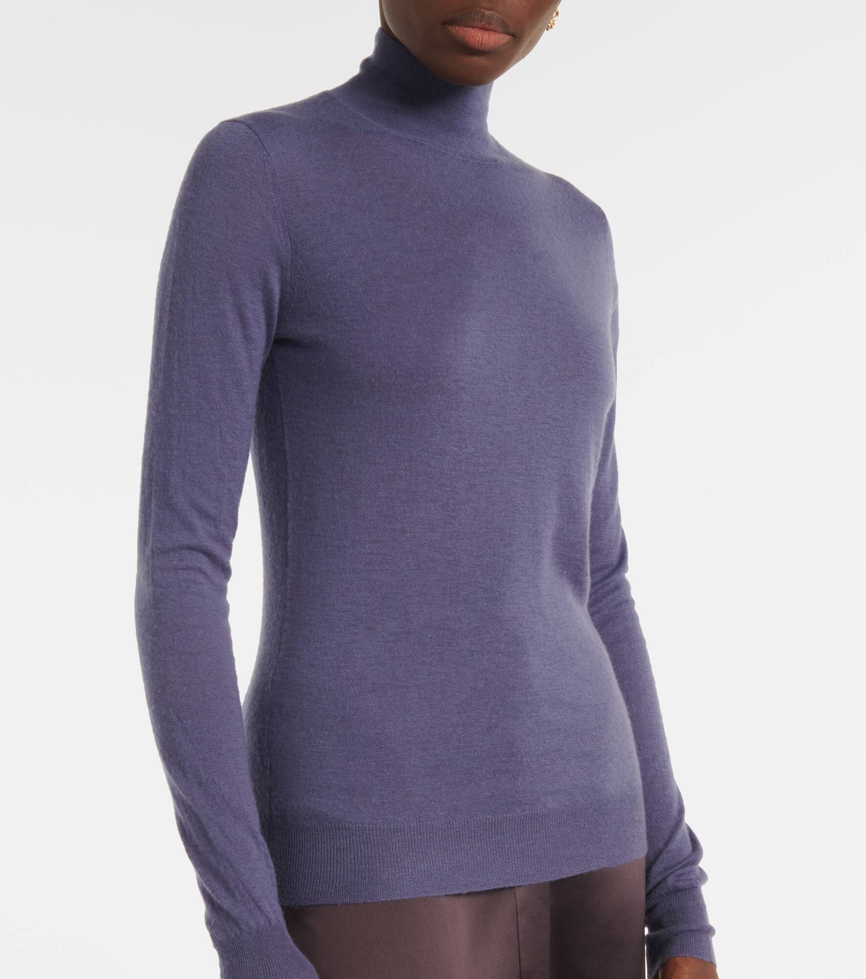 Cashair cashmere turtleneck sweater - 4