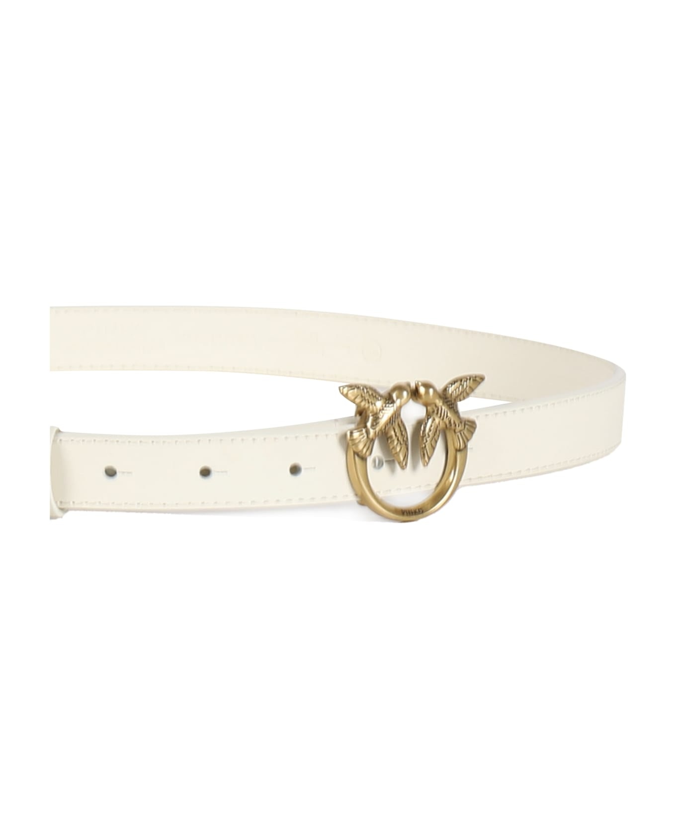 Belt With Love Birds Buckle - 2