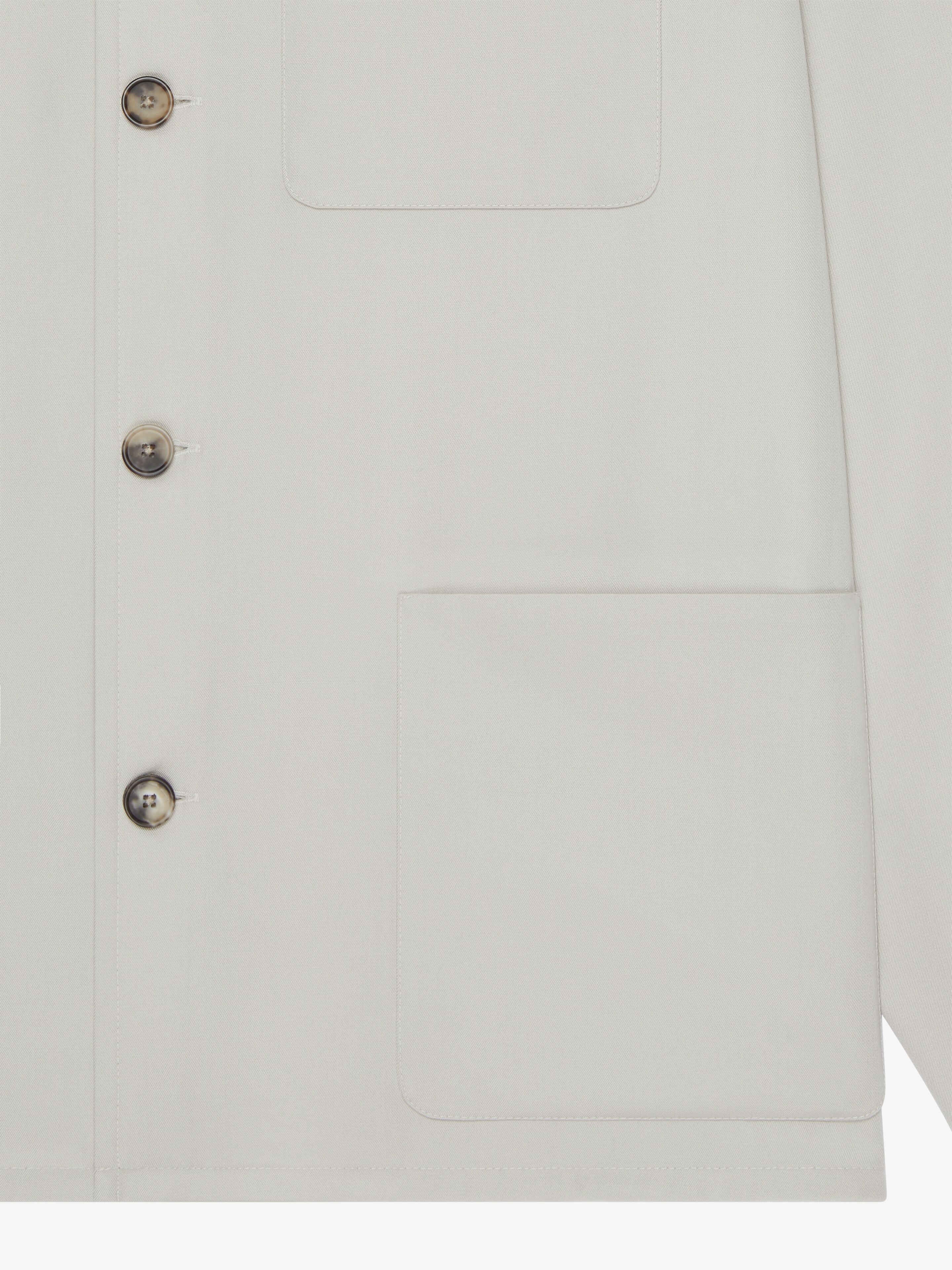 OVERSHIRT IN DOUBLE FACE WOOL - 5