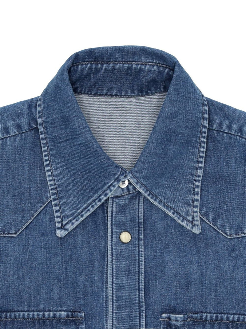Yellowstone denim western shirt 5