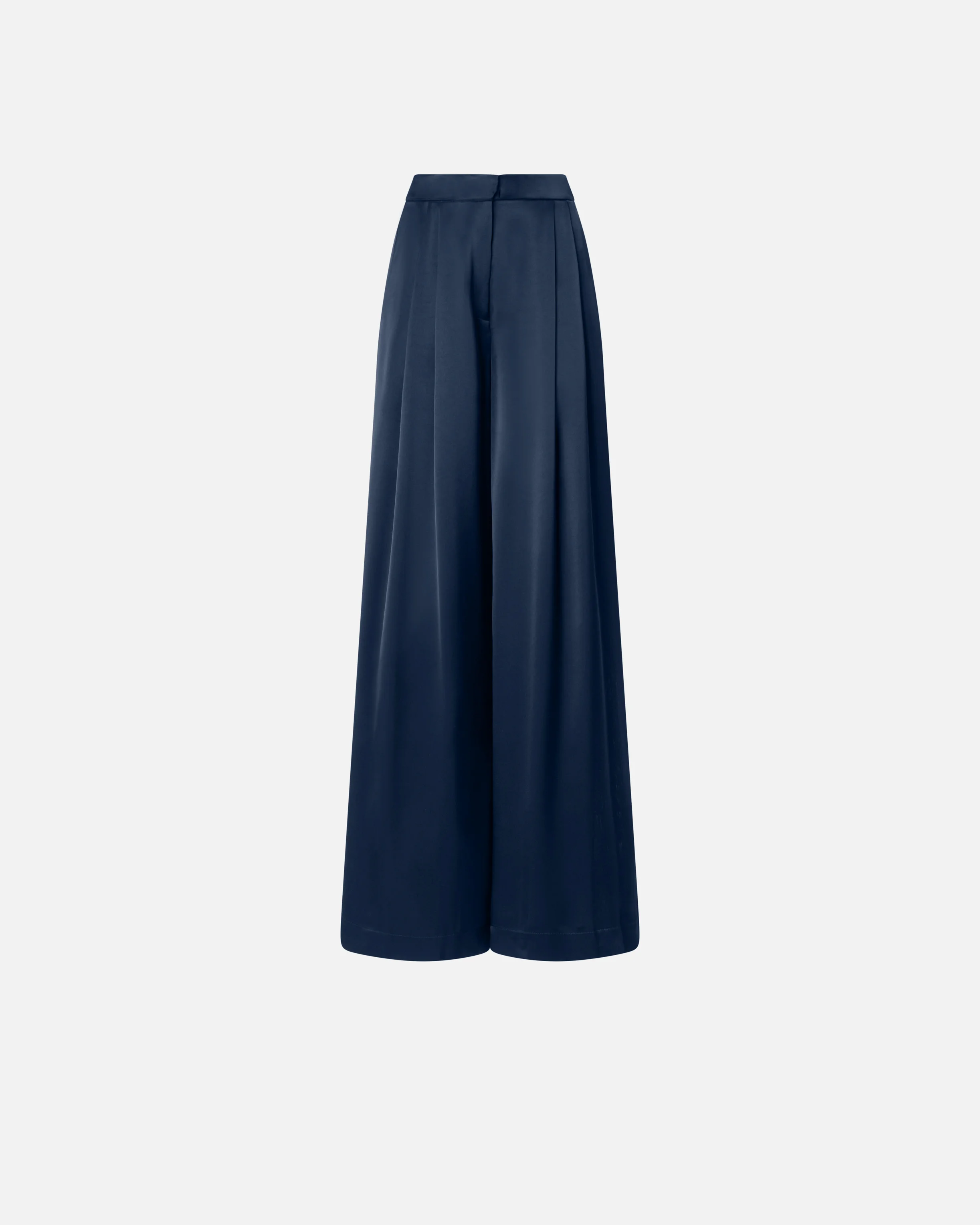 LONG WIDE-LEG TROUSERS - 1