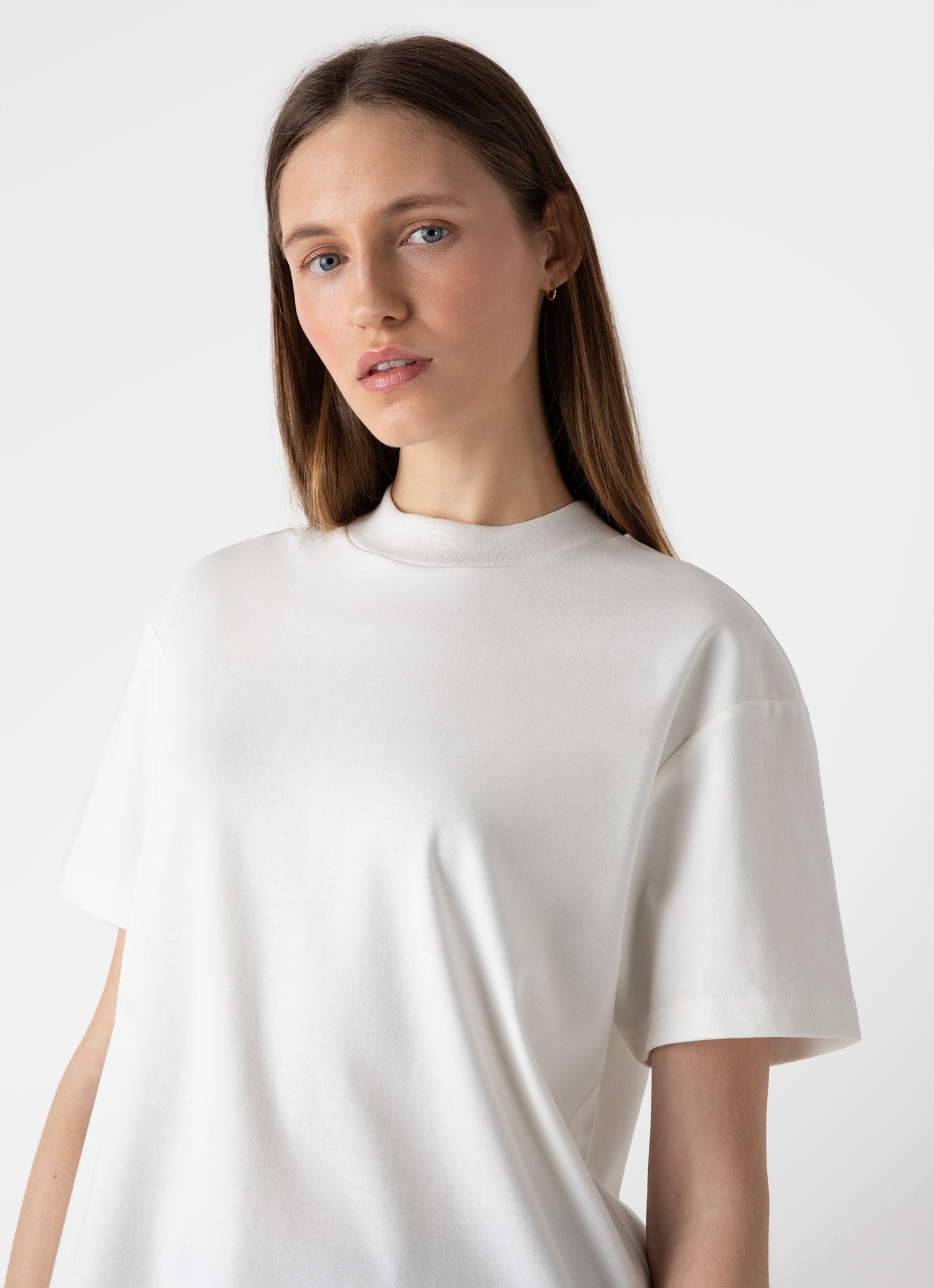 Mock Neck T‑shirt - 3