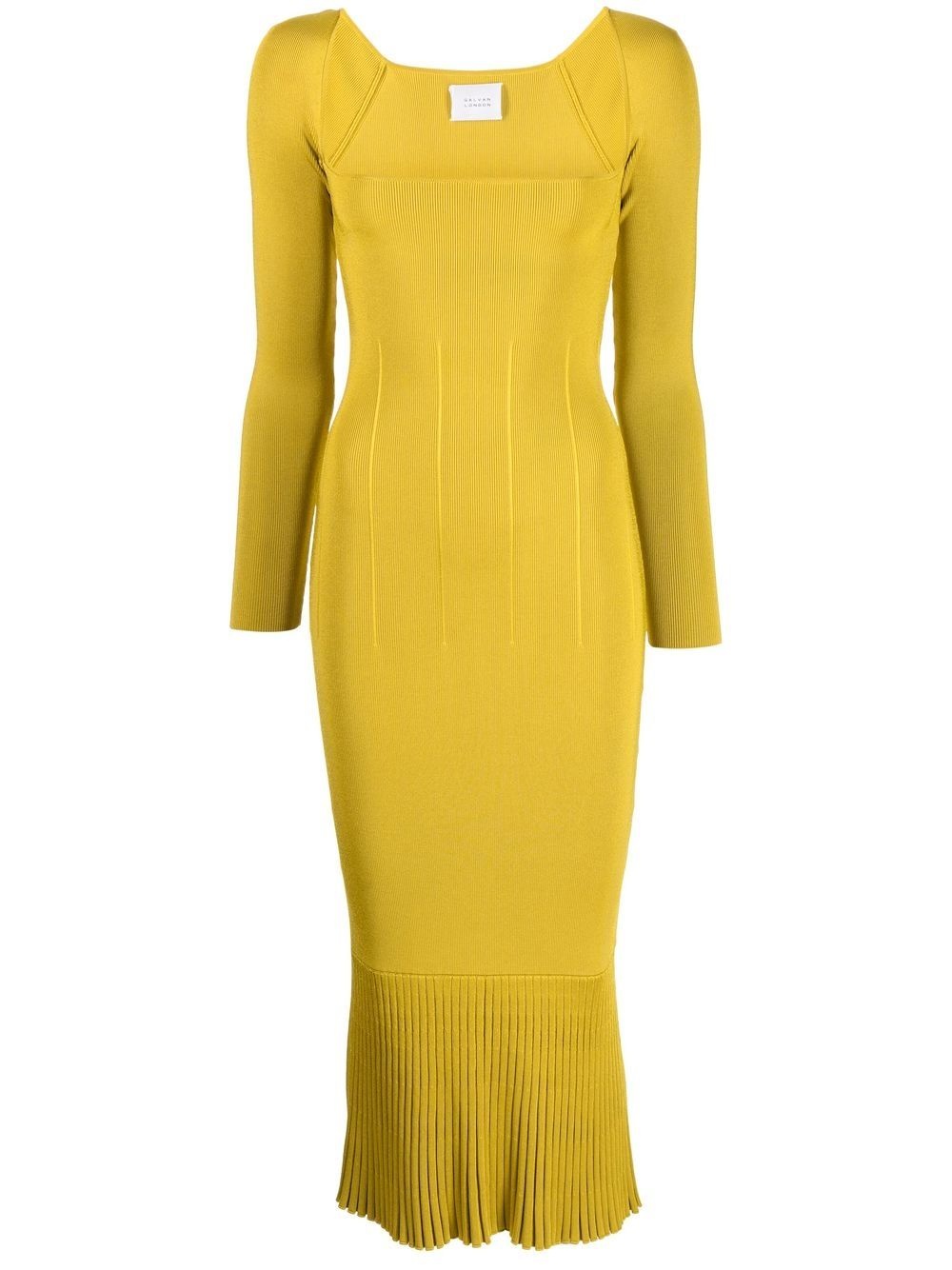 Atalanta long-sleeve knitted dress - 1