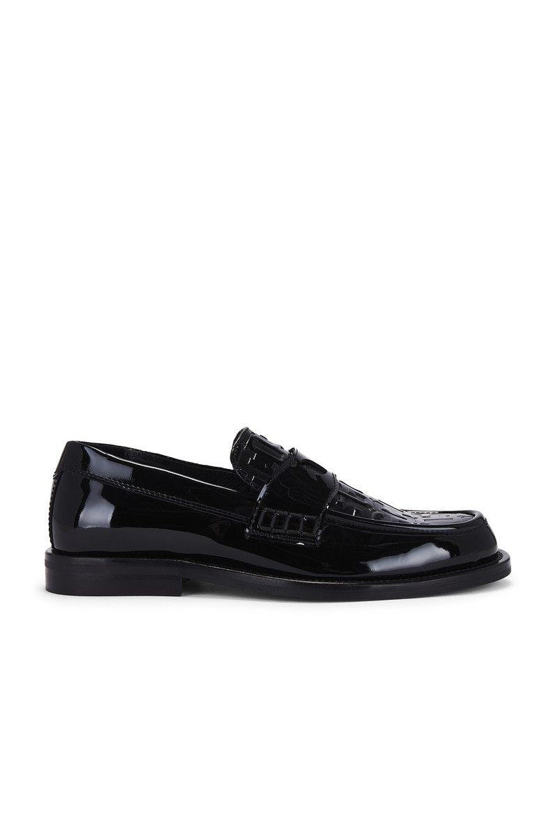 Wirdo Patent Monogram Loafers 1