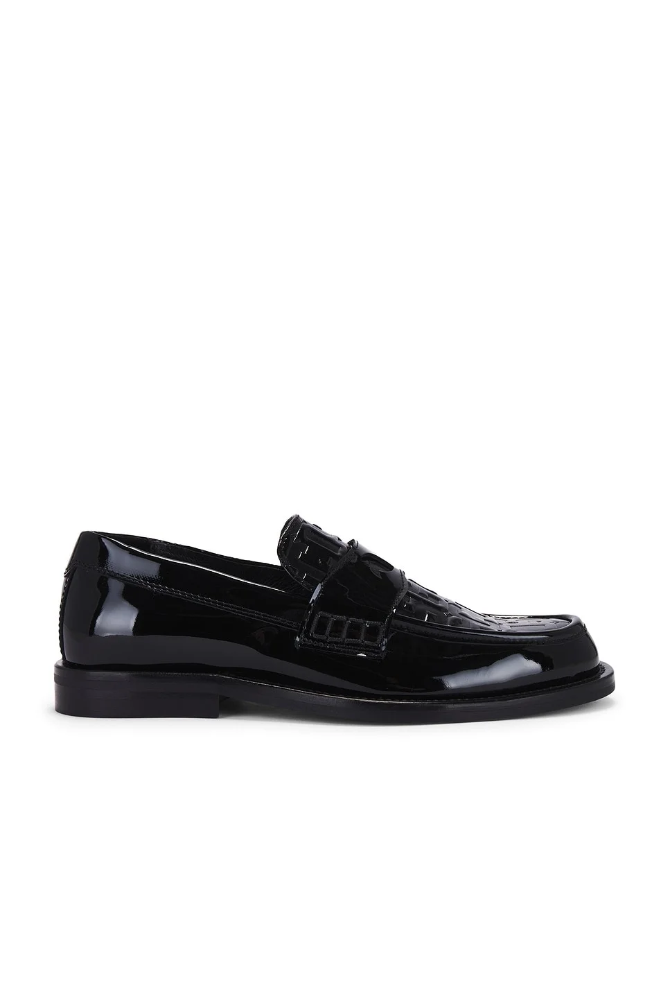 Wirdo Patent Monogram Loafers - 1