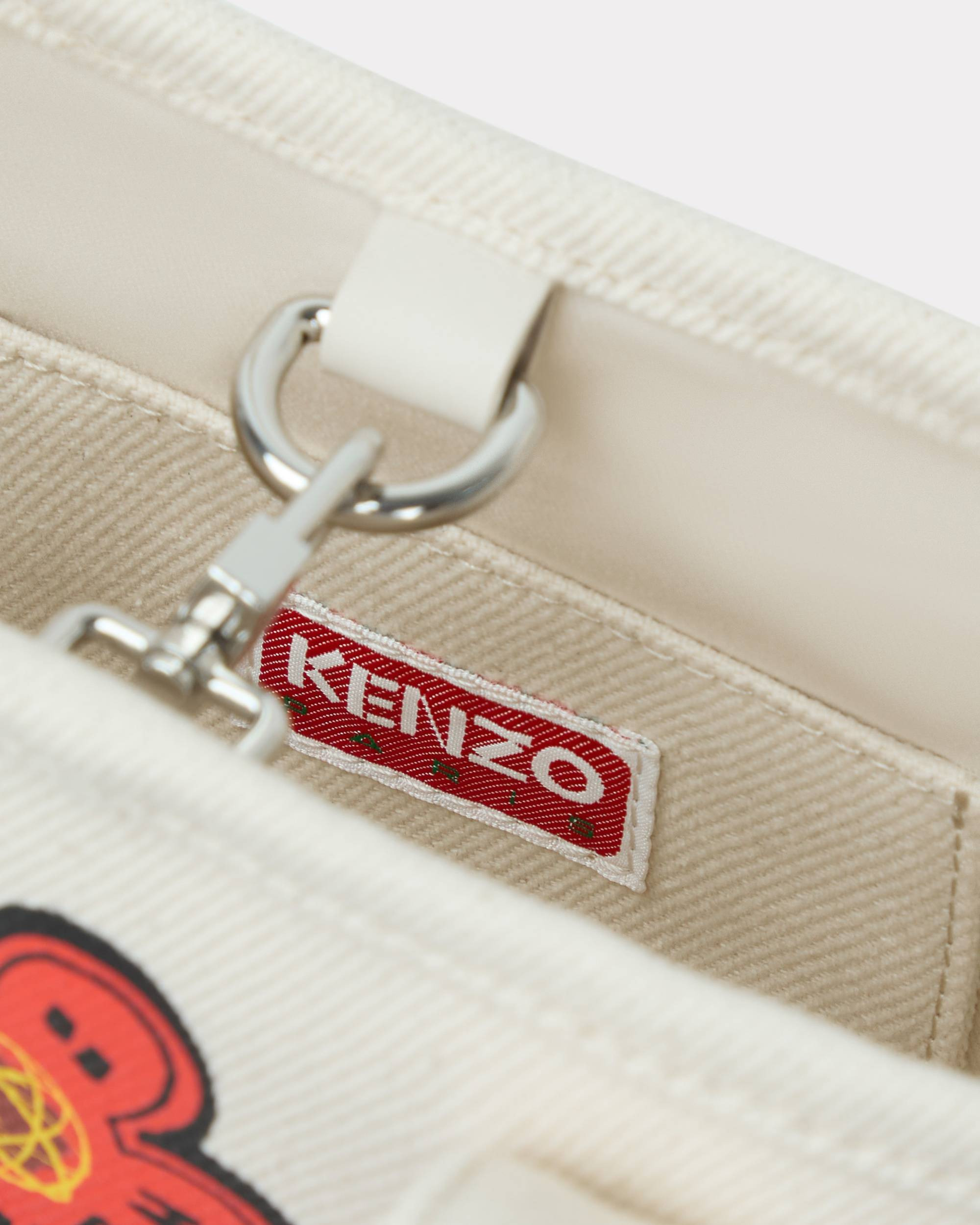 'Kenzo x Futura 2000' small tote bag 'Kenzo Utility' in canvas - 4