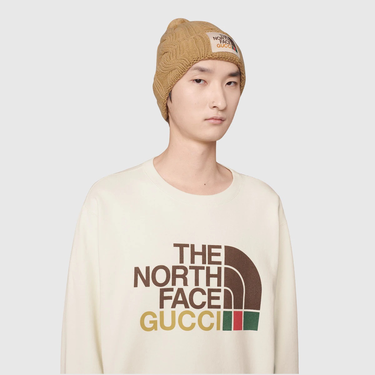The North Face x Gucci cotton sweatshirt - 5