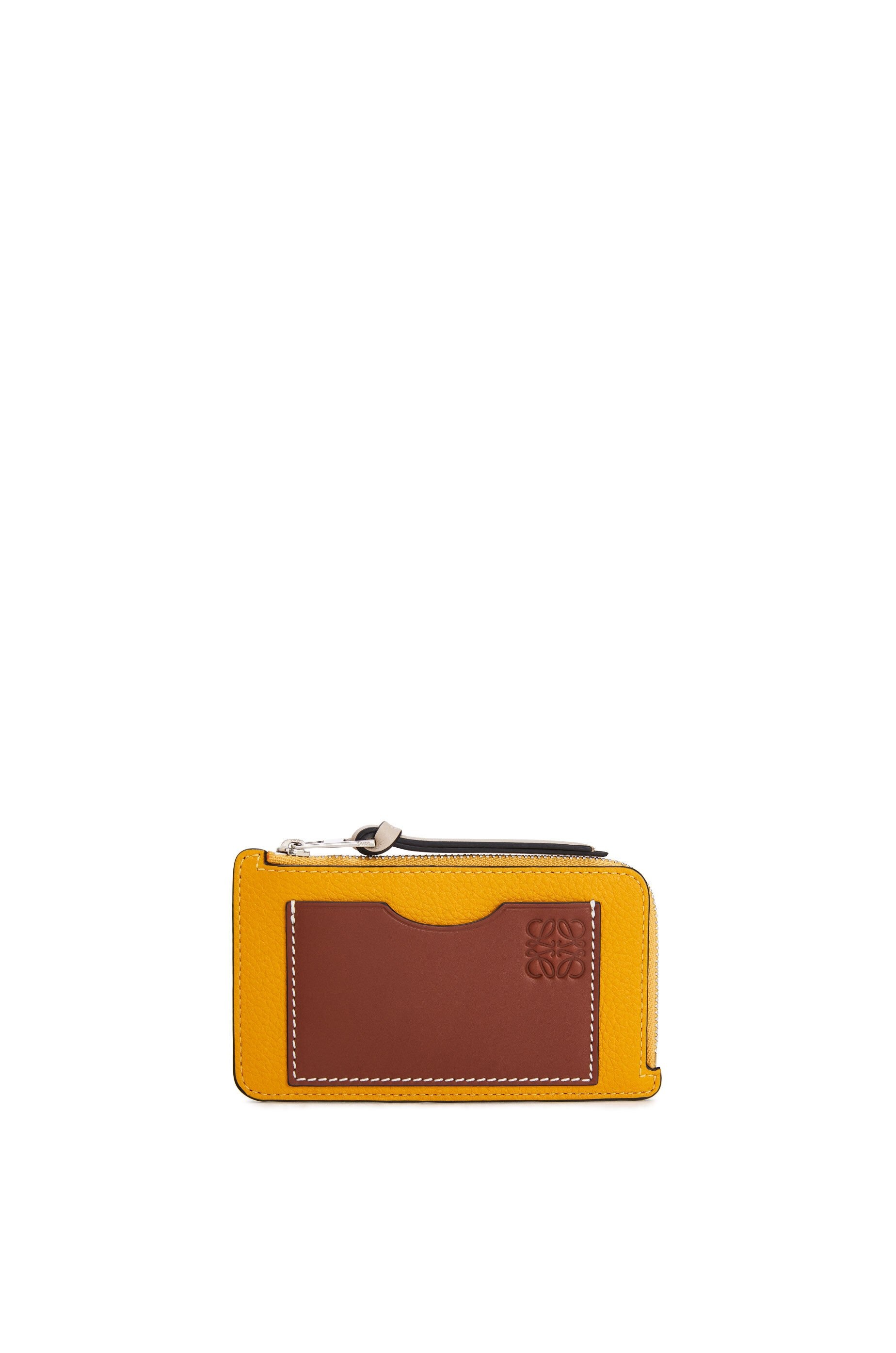 Coin cardholder in soft grained calfskin - 1