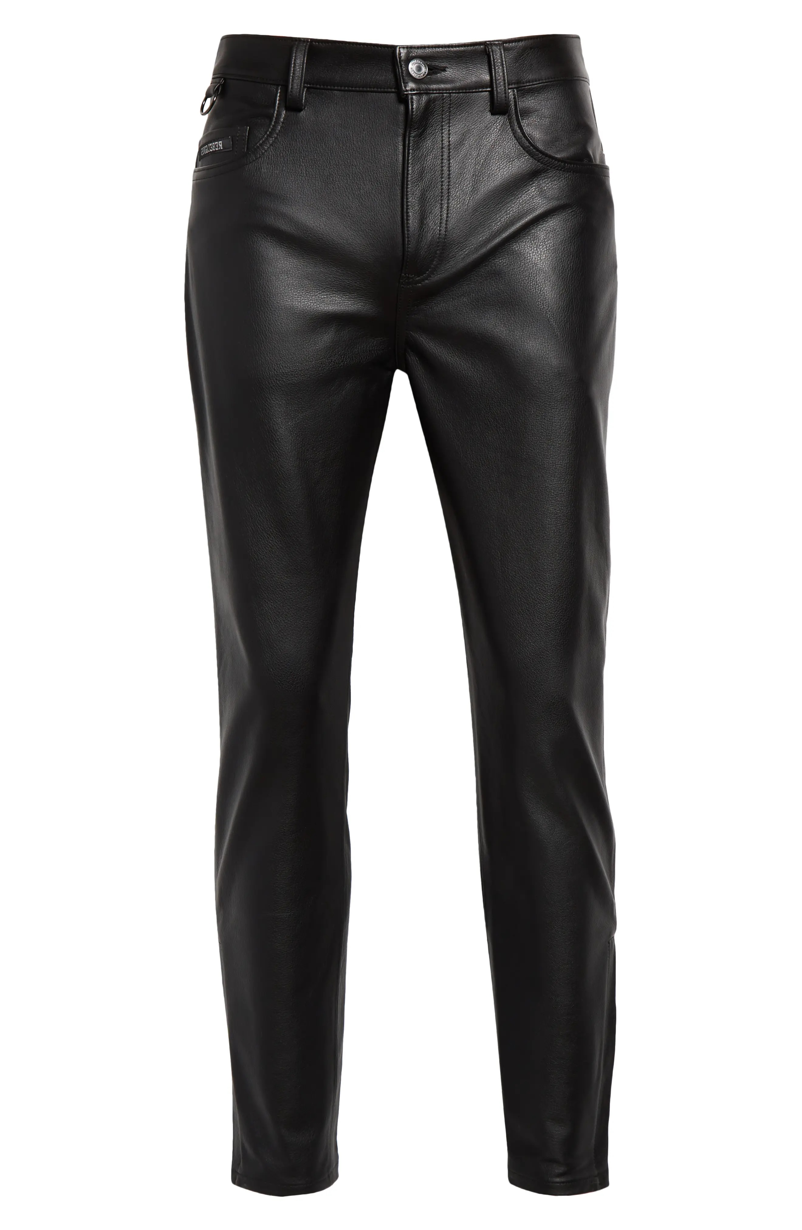 Leather Skinny Pants - 6