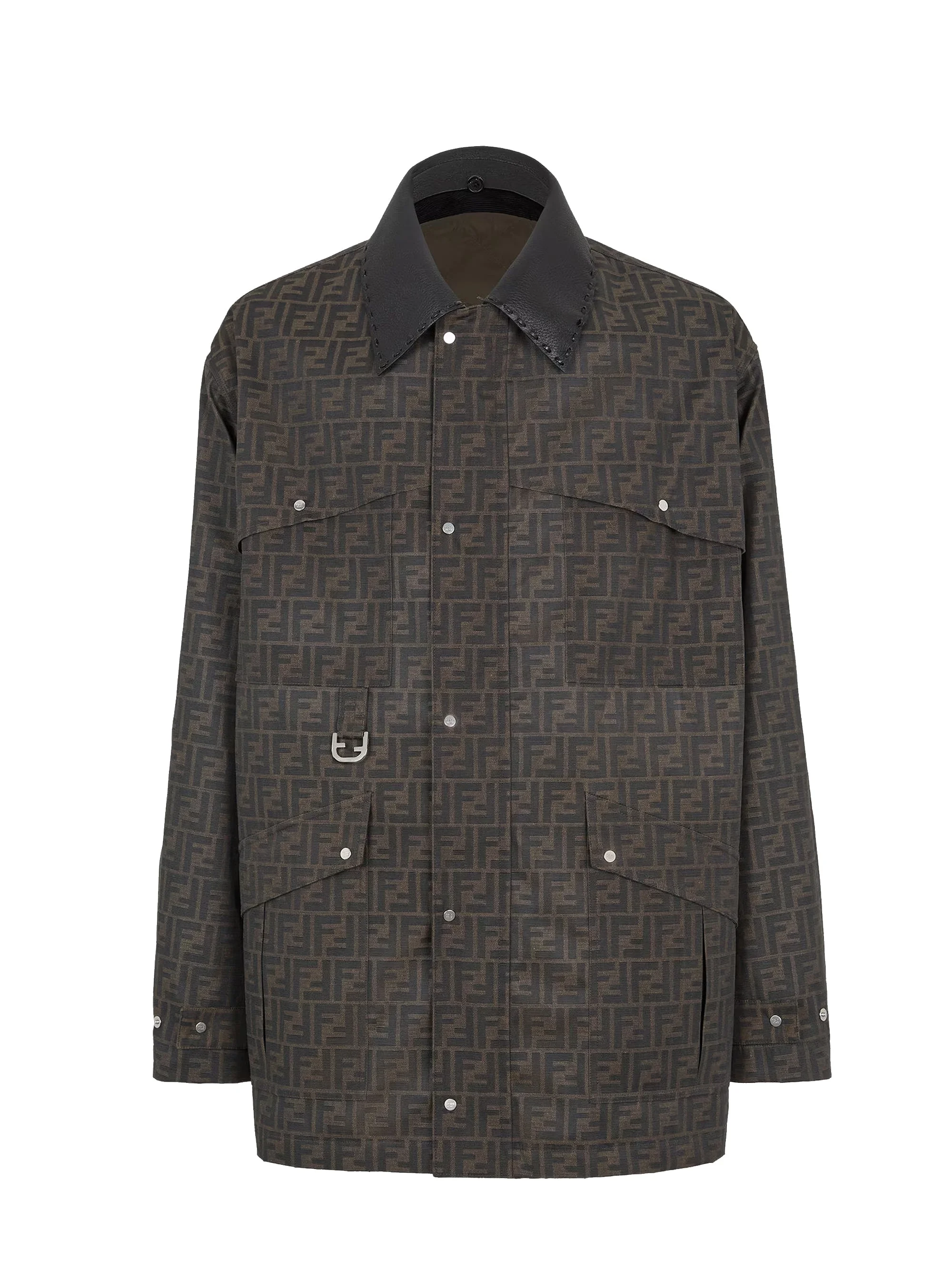 Fendi Men Ff Jacquard Jacket - 1
