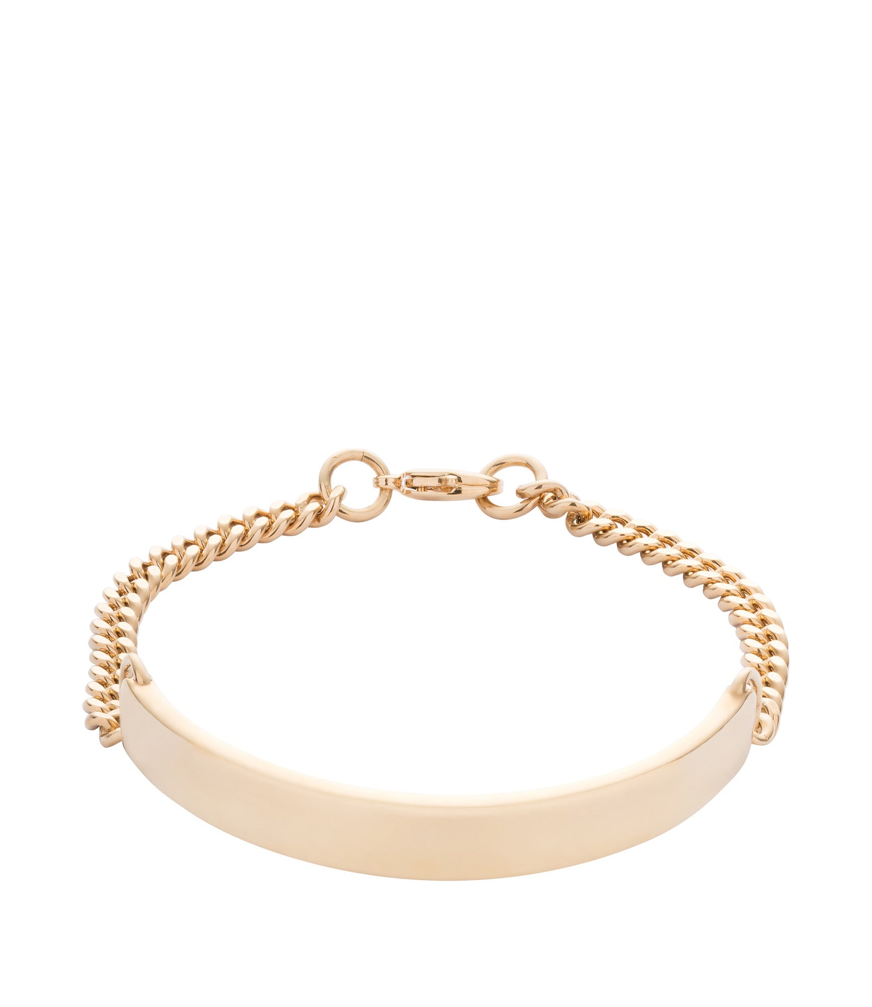 Darwin thin curb chain bracelet - 1