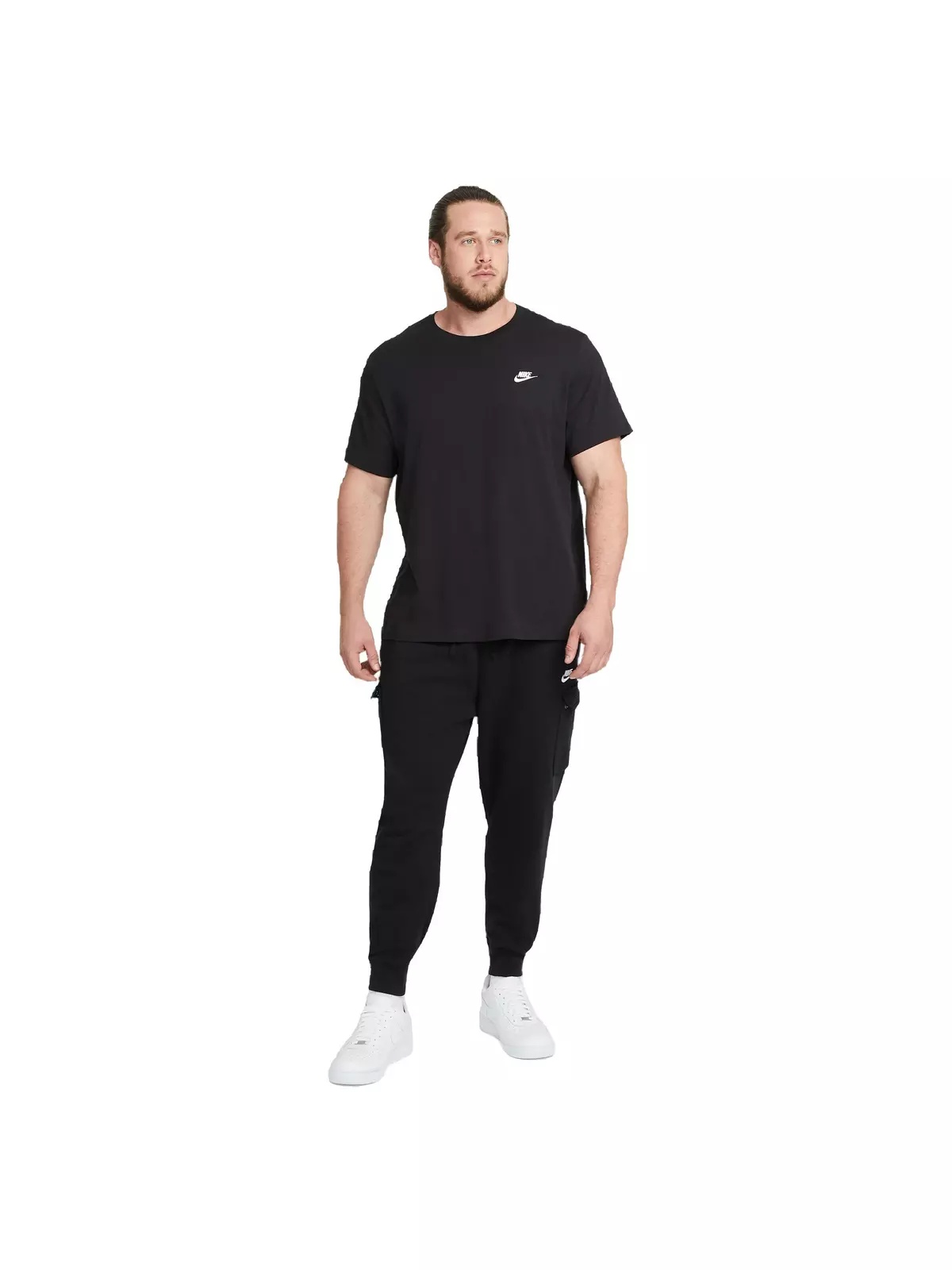 Men's Sportswear Club Tee - Black/White - 4