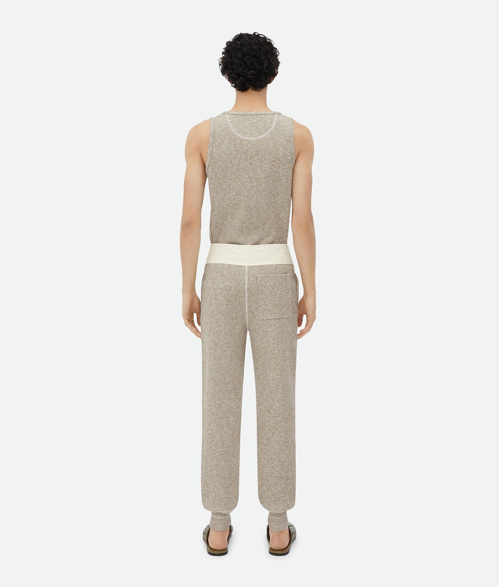 Cotton Mouline Jersey Trousers - 3