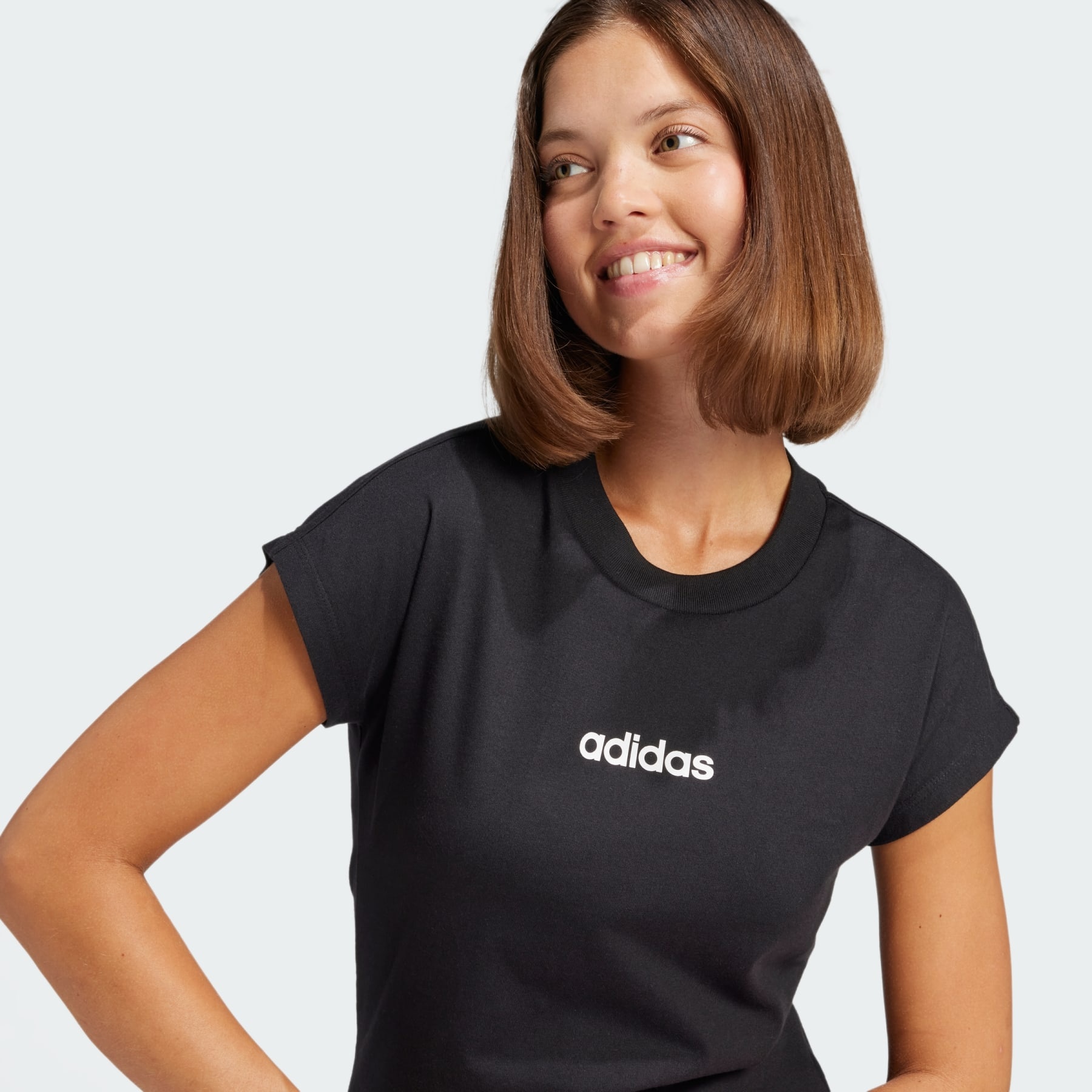 Essentials Linear Cotton Tee - 5