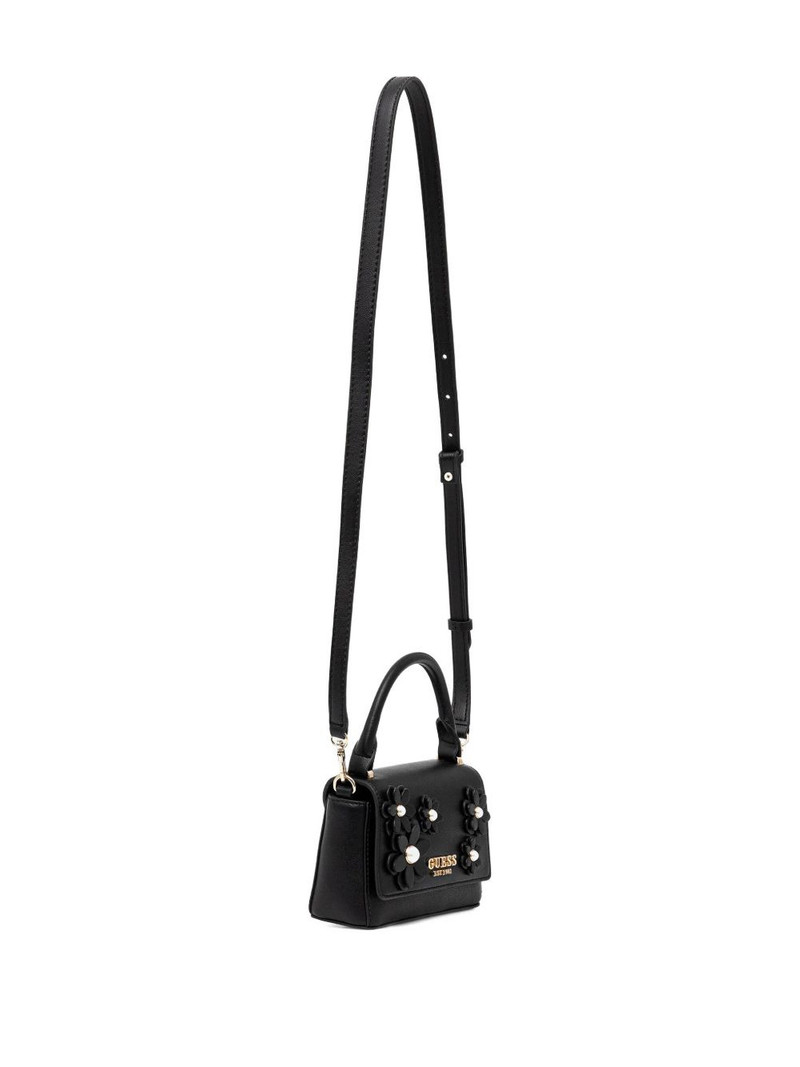 GUESS USA floral-appliqué cross body bag outlook