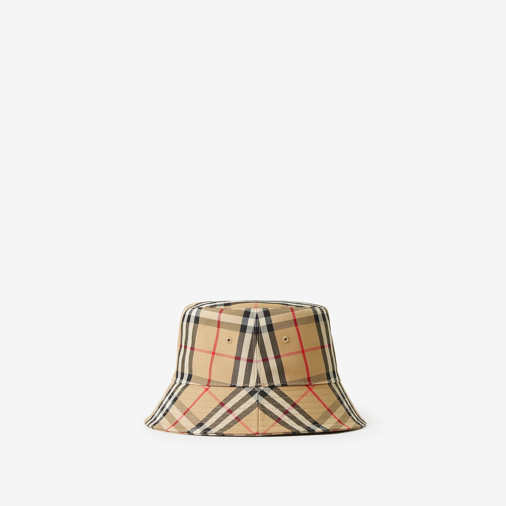 Vintage Check Technical Cotton Bucket Hat - 2