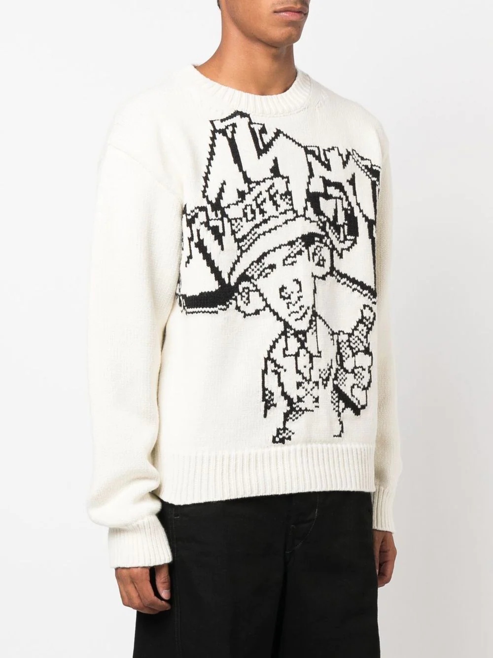 graphic-print jumper - 3