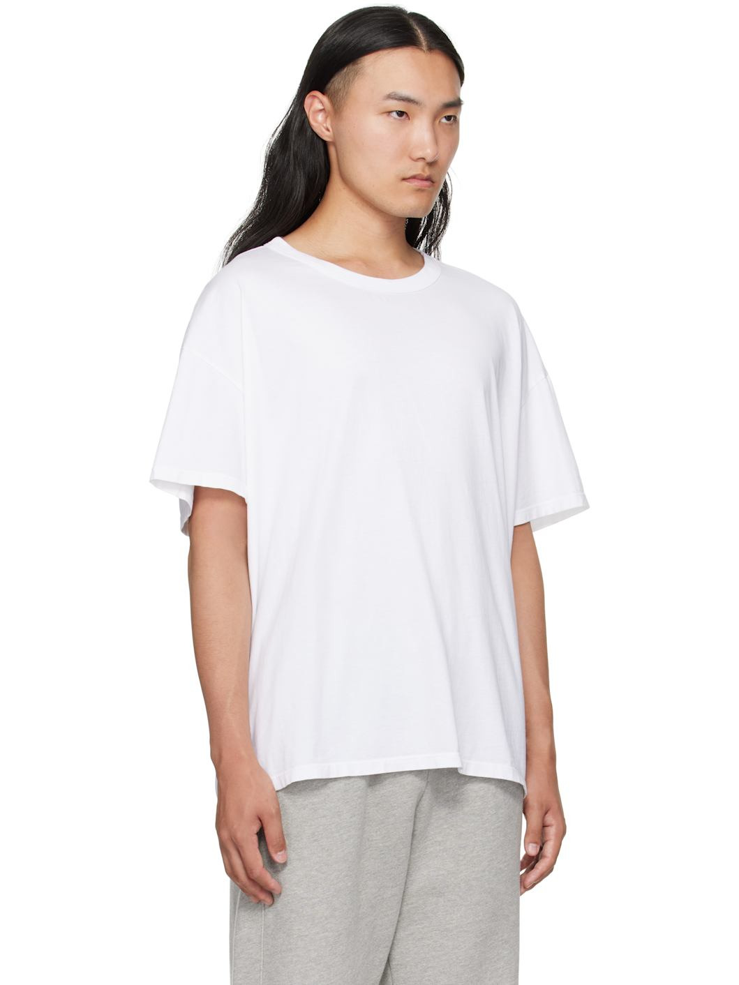 White Oversized T-shirt - 2