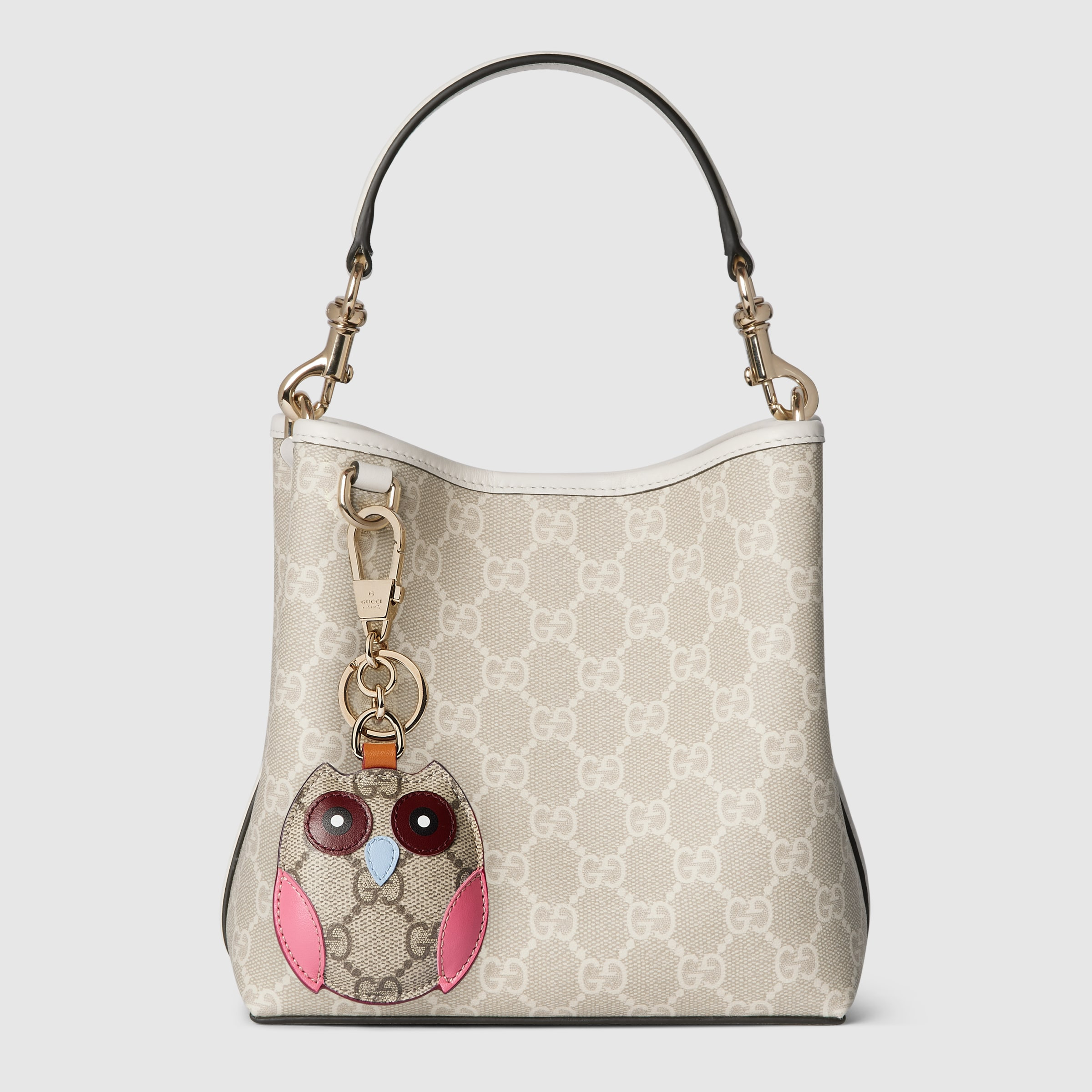 GG Emblem mini bucket bag - 8