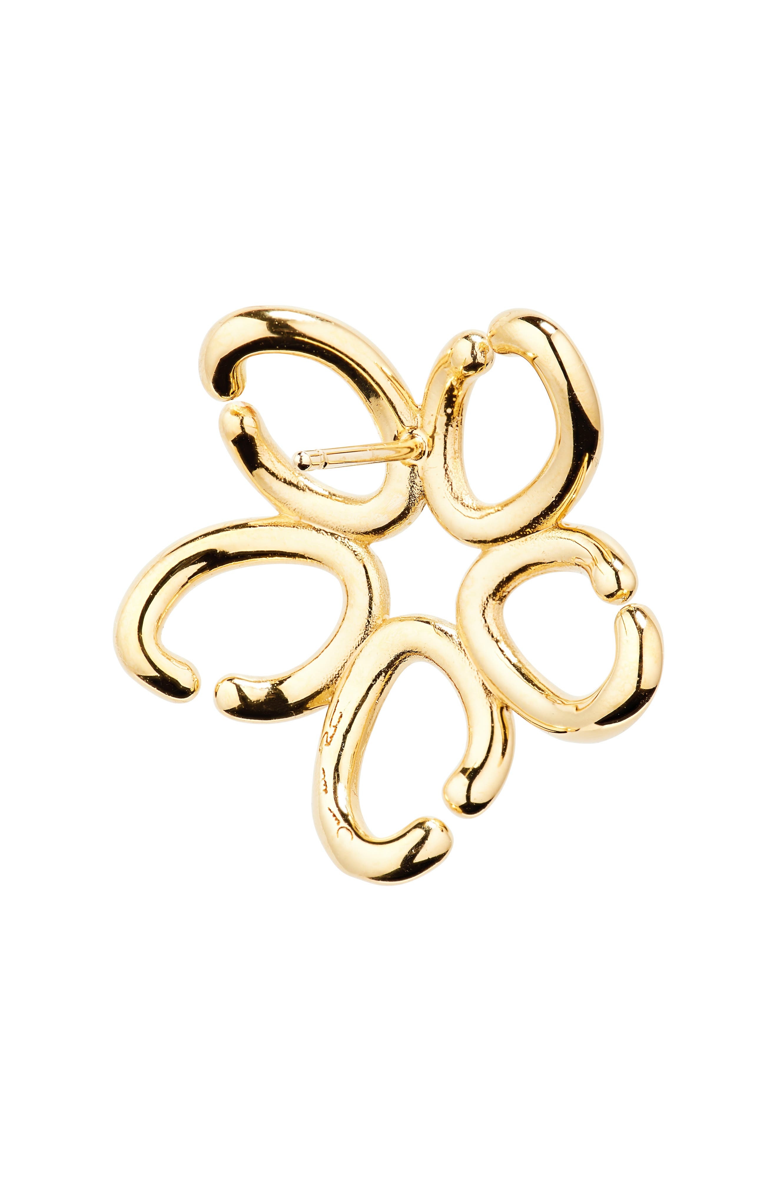 Oscar de la Renta Flower Stud Earrings in Gold at Nordstrom - 3