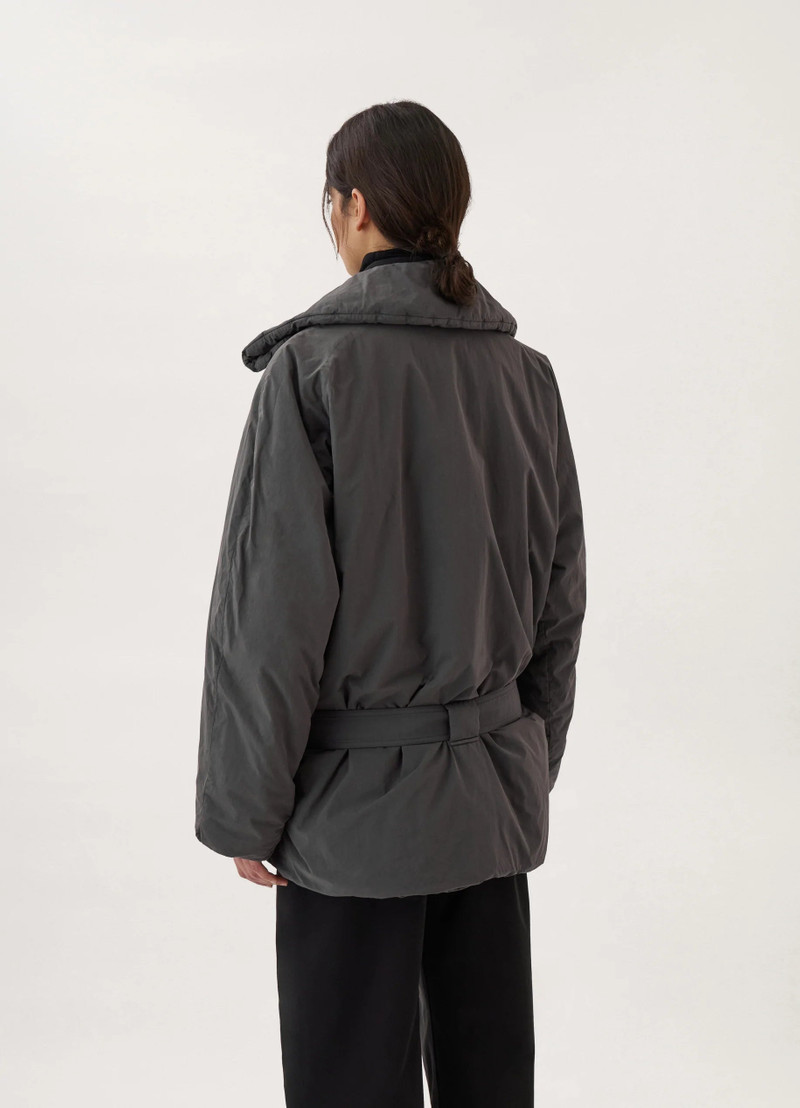 Lemaire WADDED SHORT TRENCH COTTON NYLON - CO401 LF726_BK991