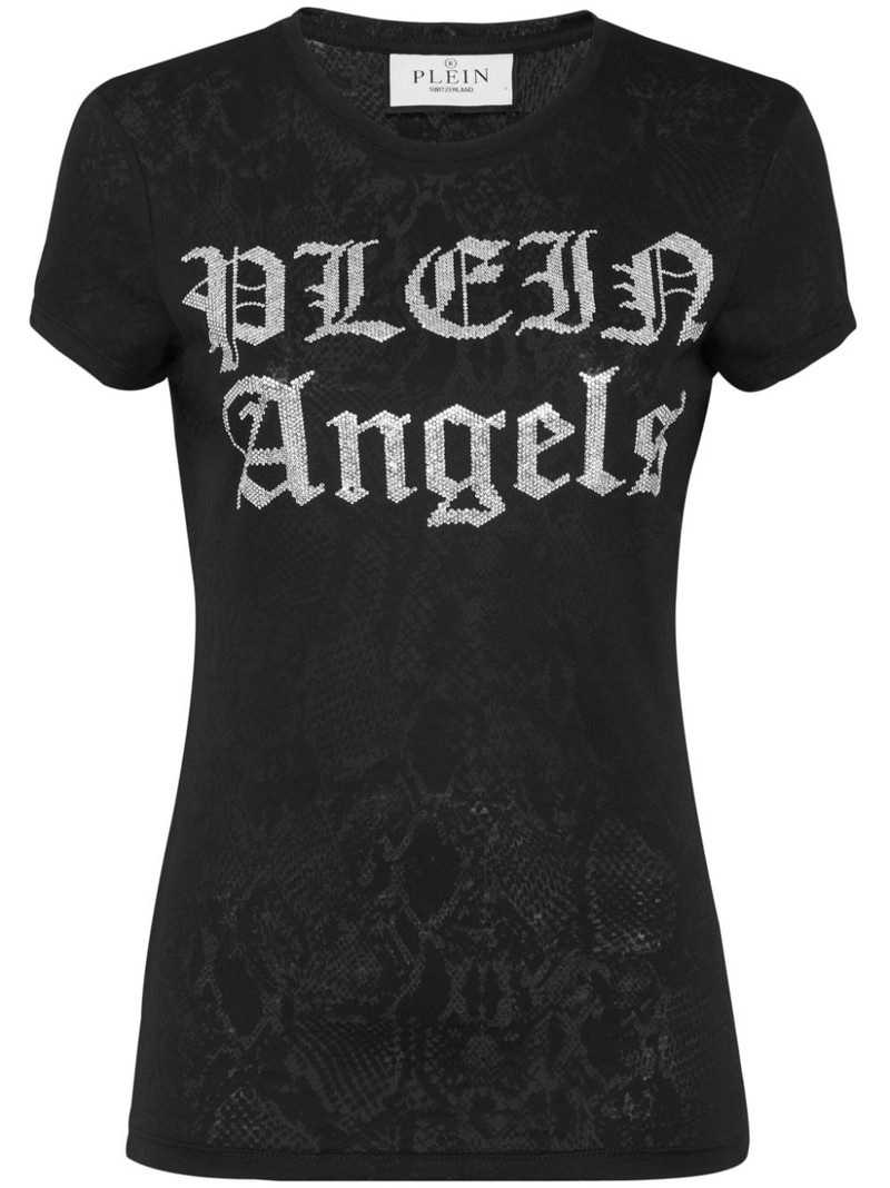 logo-embellished T-shirt 1