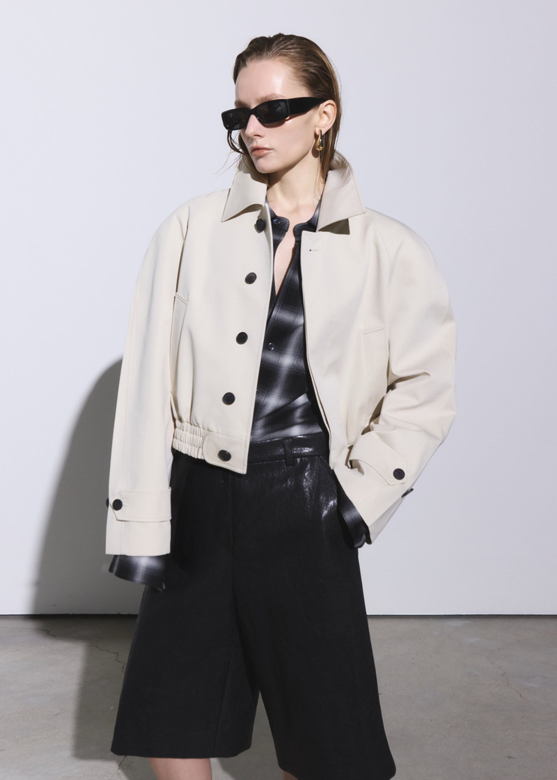 Turenne Curved Jacket - Beige 3