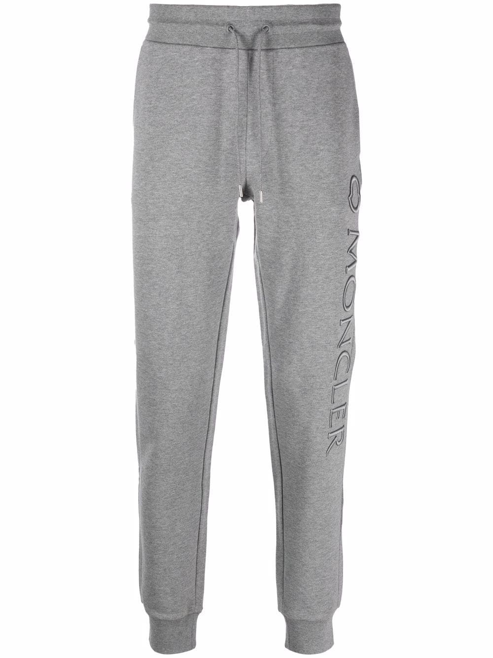 embroidered-logo track pants - 1