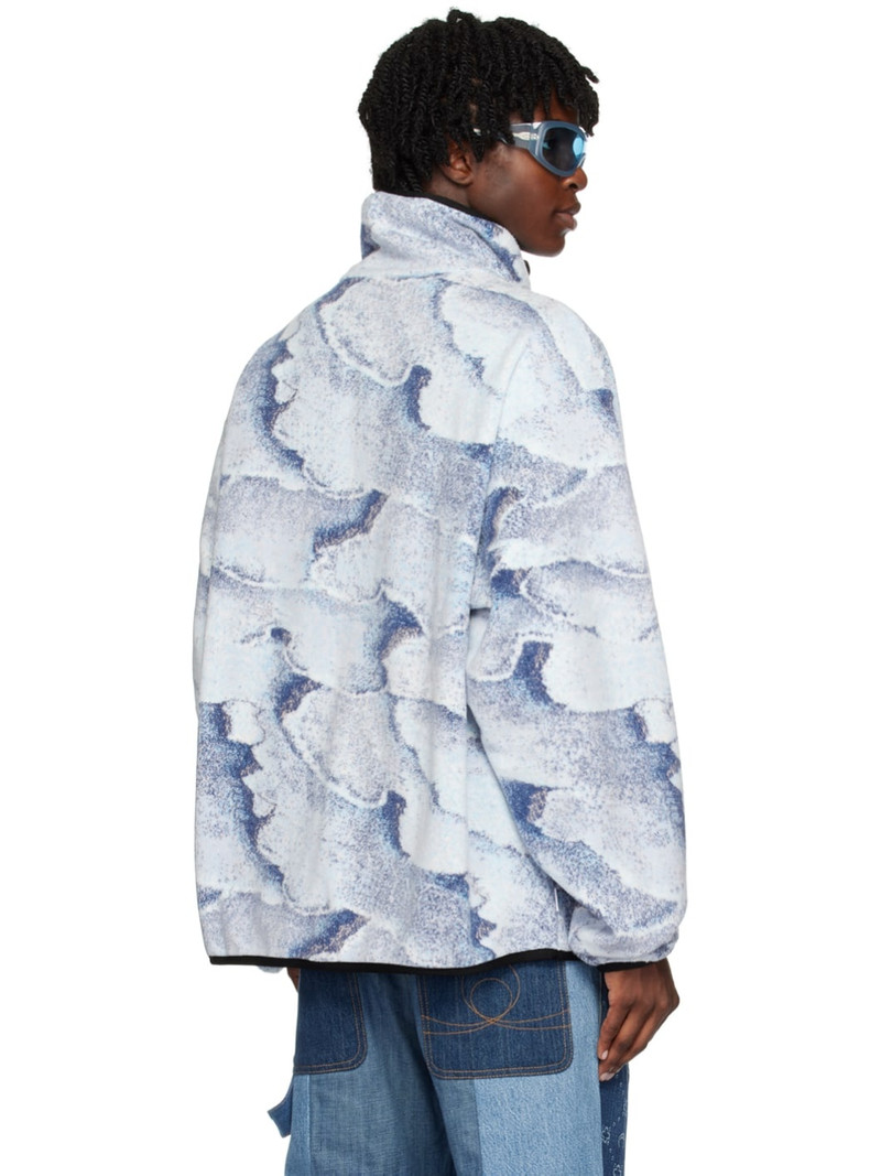 Blue Graphic Sweatshirt 3