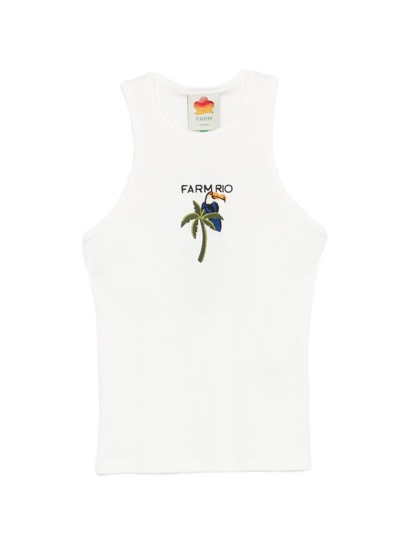 embroidered tank top 1