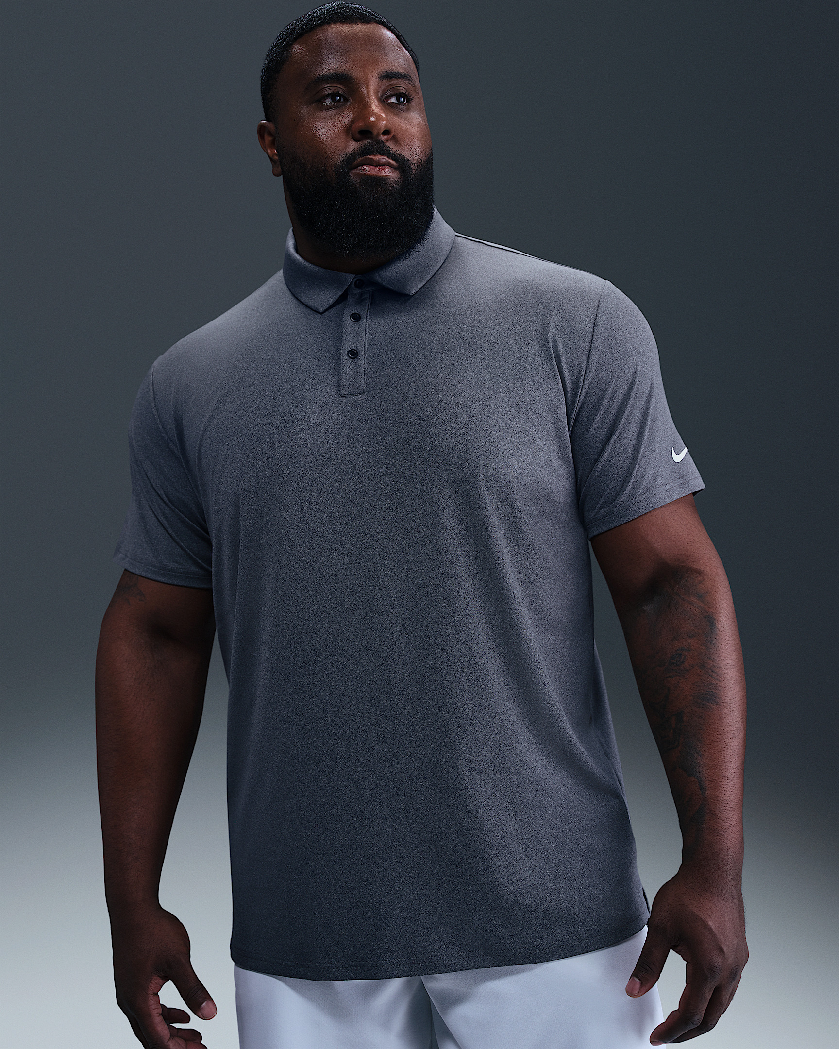 Nike Tour Men's Dri-FIT Heathered Golf Polo - 9