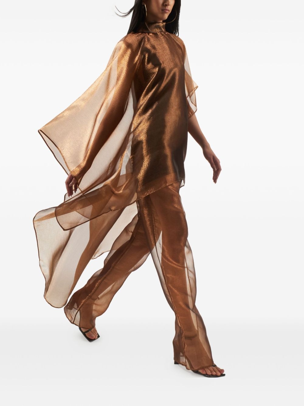 Marlene see-through trousers - 2