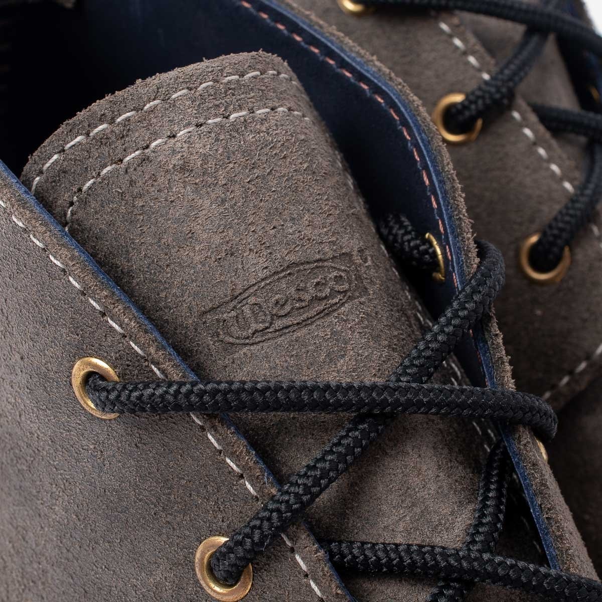 Iron Heart Int'l x Wesco® - Chukka Boot - Charcoal Roughout - 7