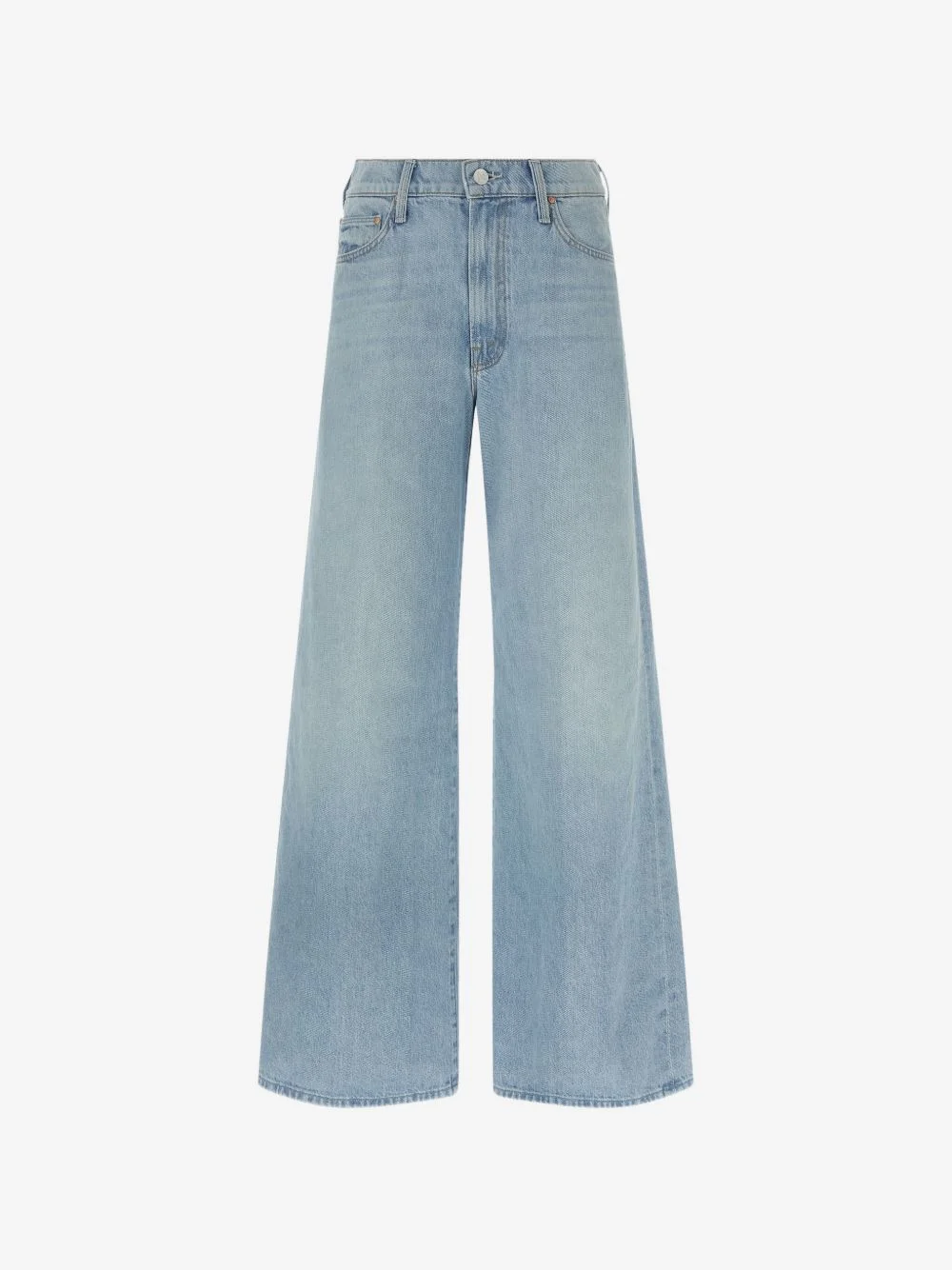 five-pocket loose jeans - 1