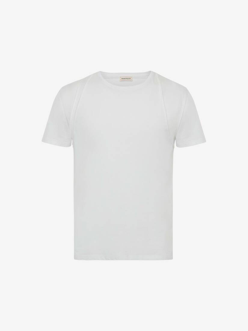 Harness T-shirt in White - 1