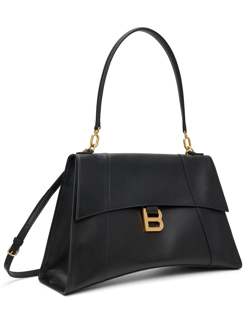 BALENCIAGA Black Medium Hourglass Bag outlook