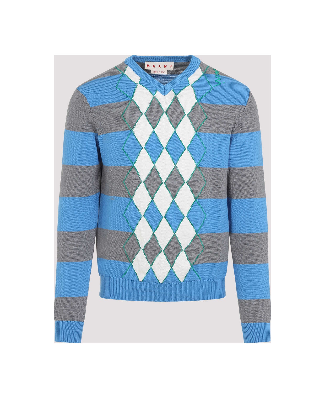V Neck Sweater - 3