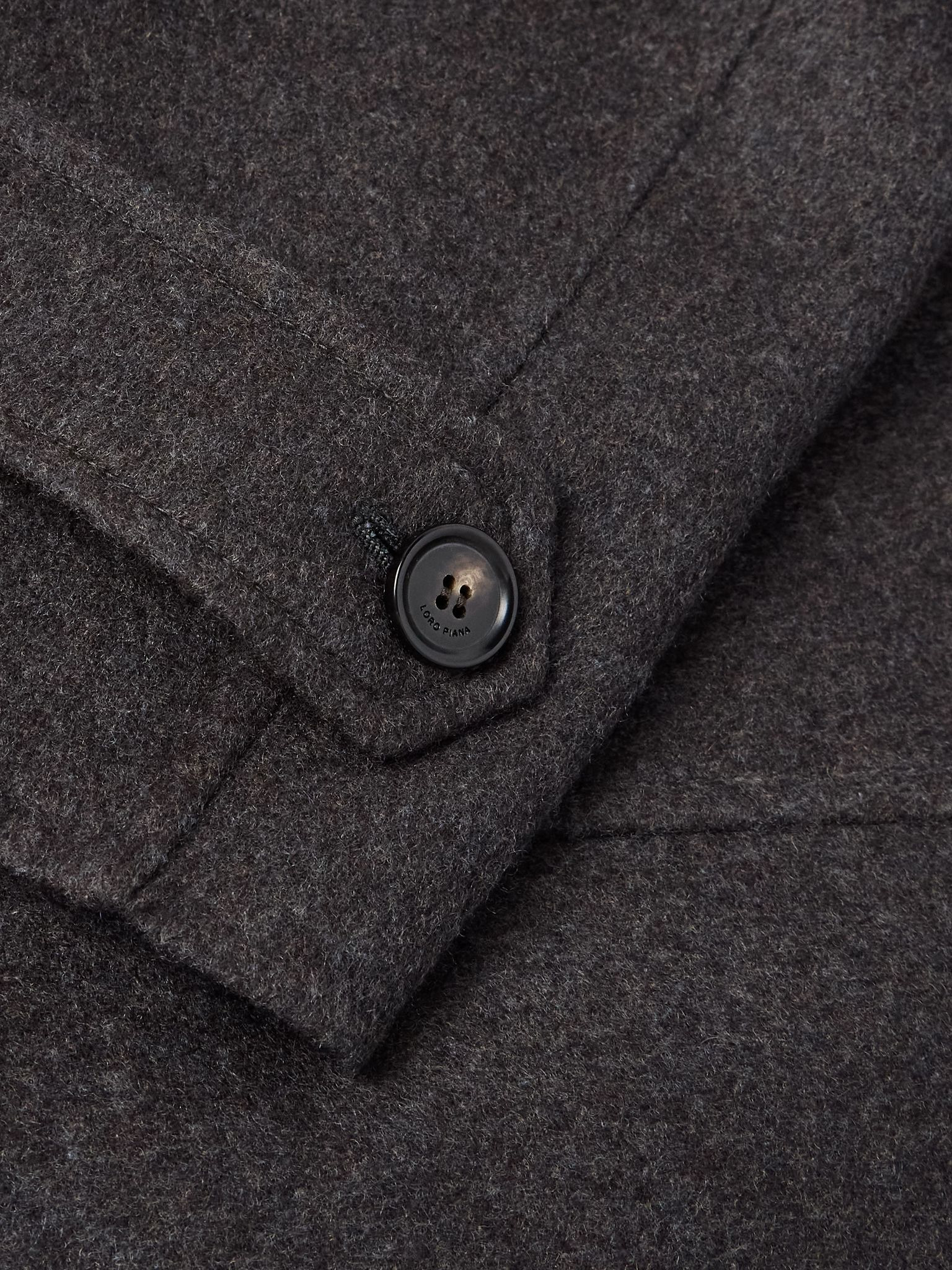 Narvik Oversized Cashmere Coat Gray - 5