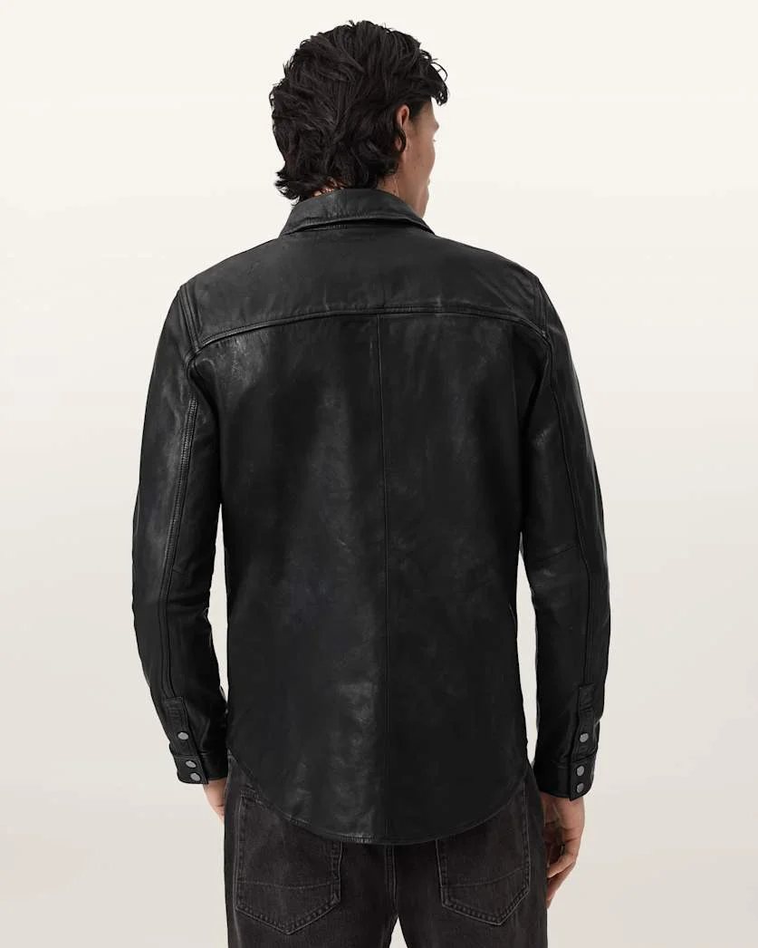 IRWIN LEATHER SHIRT - 1