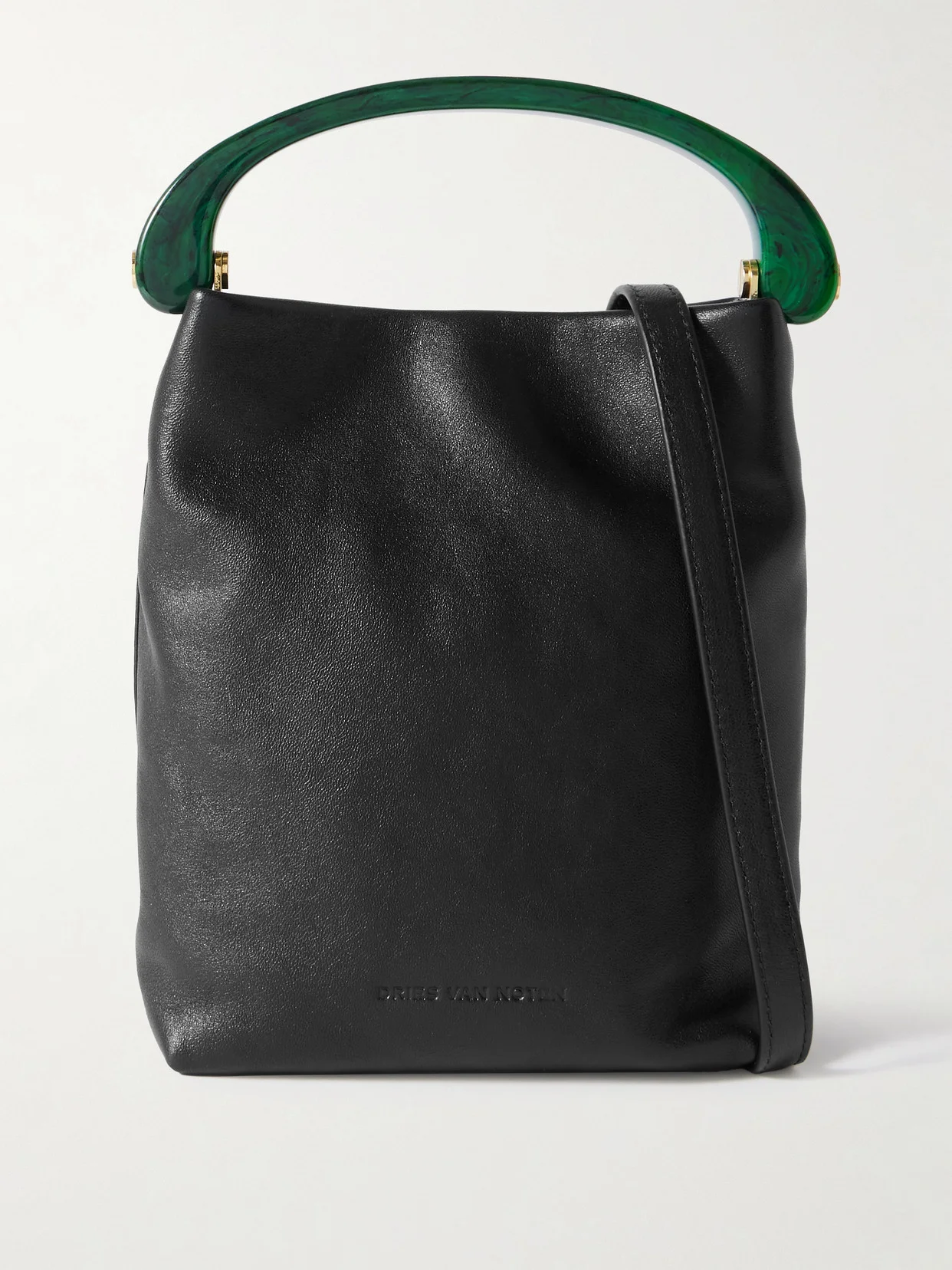 Leather Shoulder Bag - 1