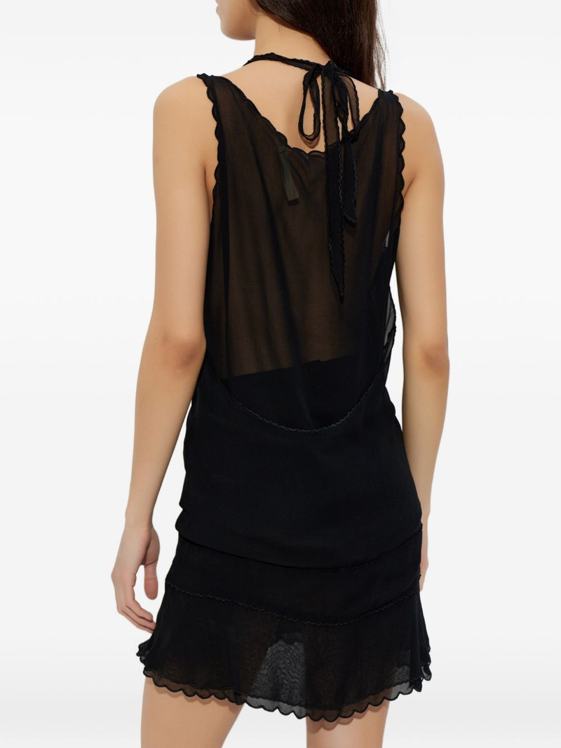 sleeveless tiered mini dress 4