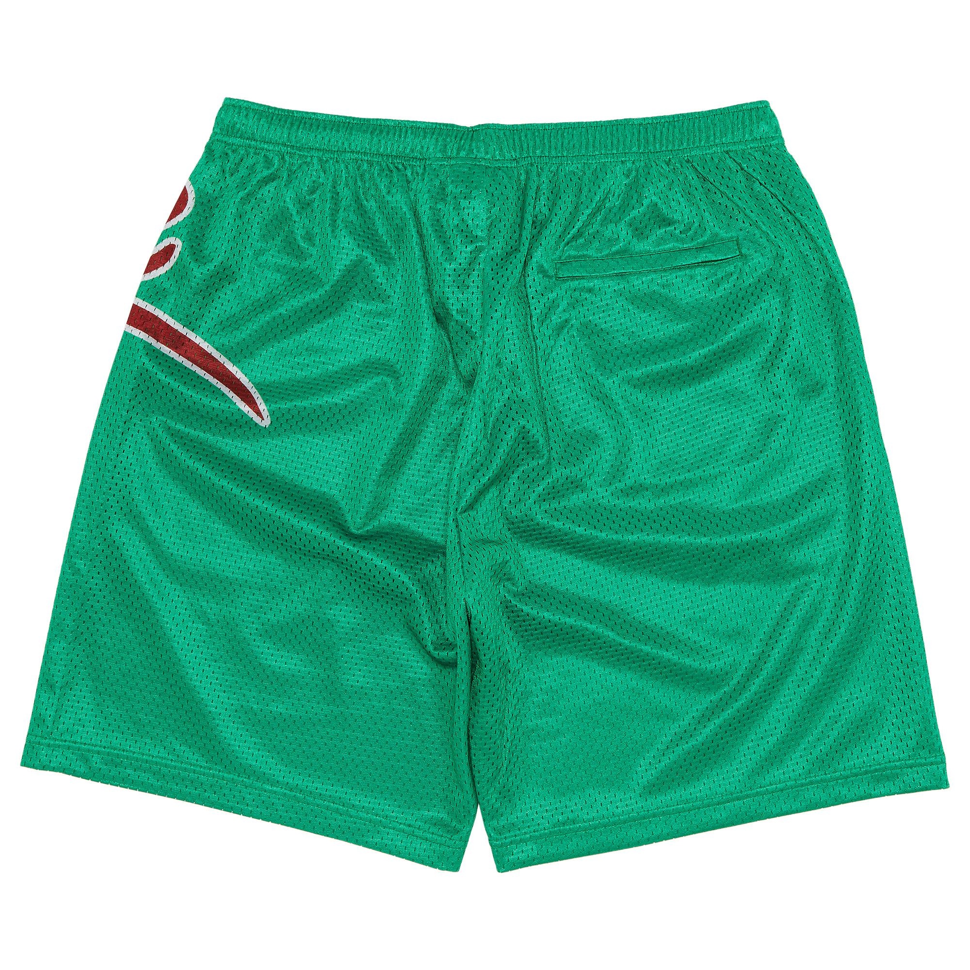 Supreme Big Script Mesh Short 'Green' - 2