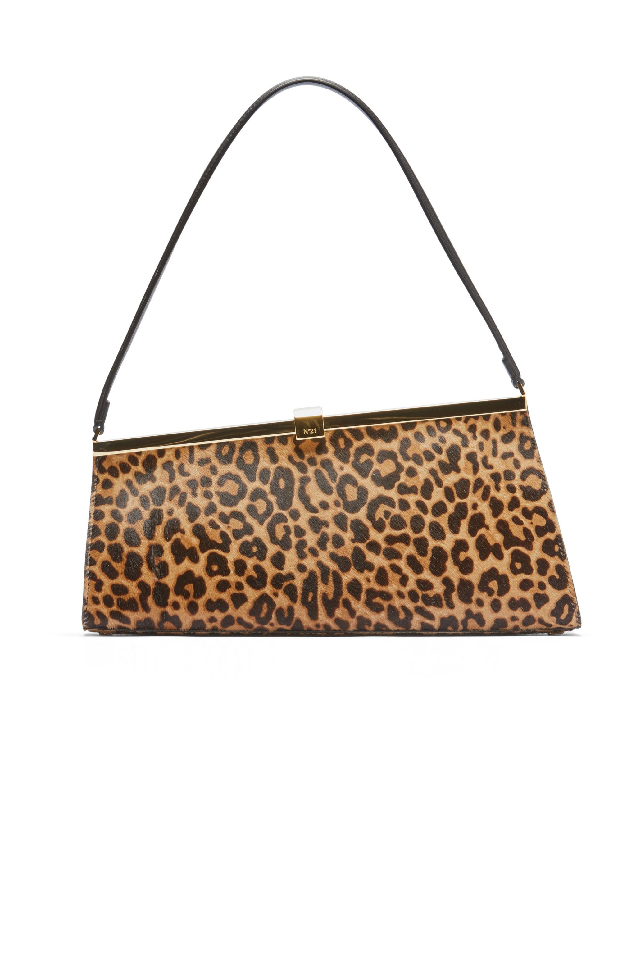 JEANNE LEOPARD-PRINT SHOULDER BAG - 1
