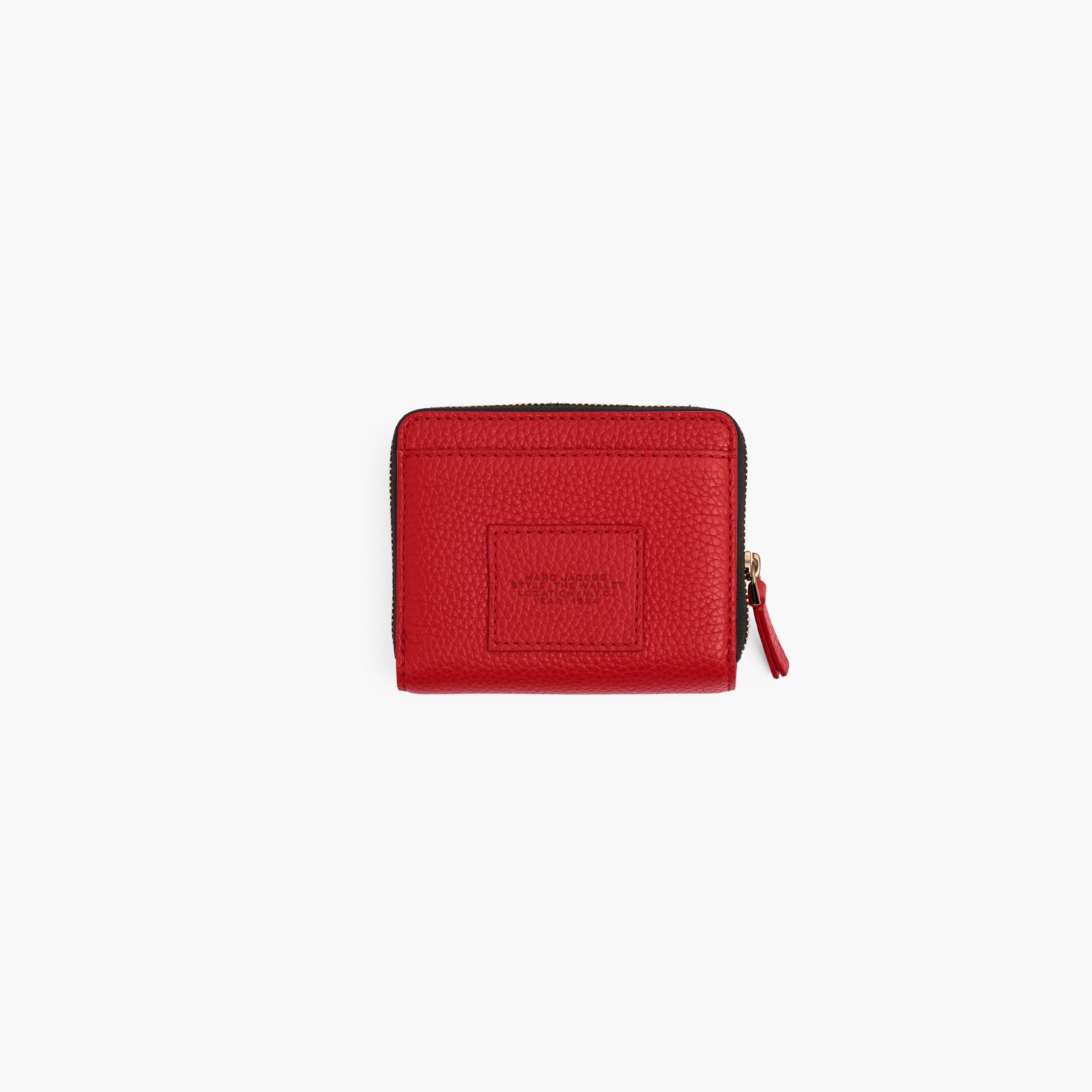 THE LEATHER MINI COMPACT WALLET - 3