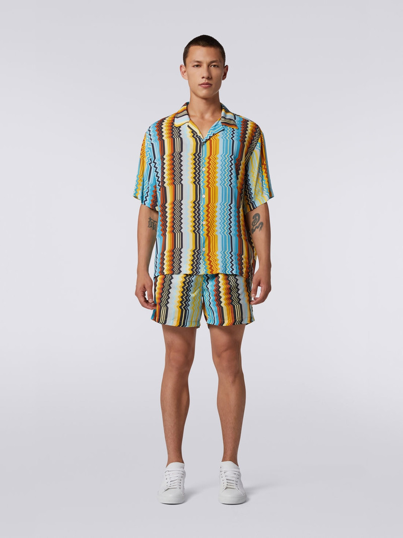 Missoni Viscose bowling shirt outlook