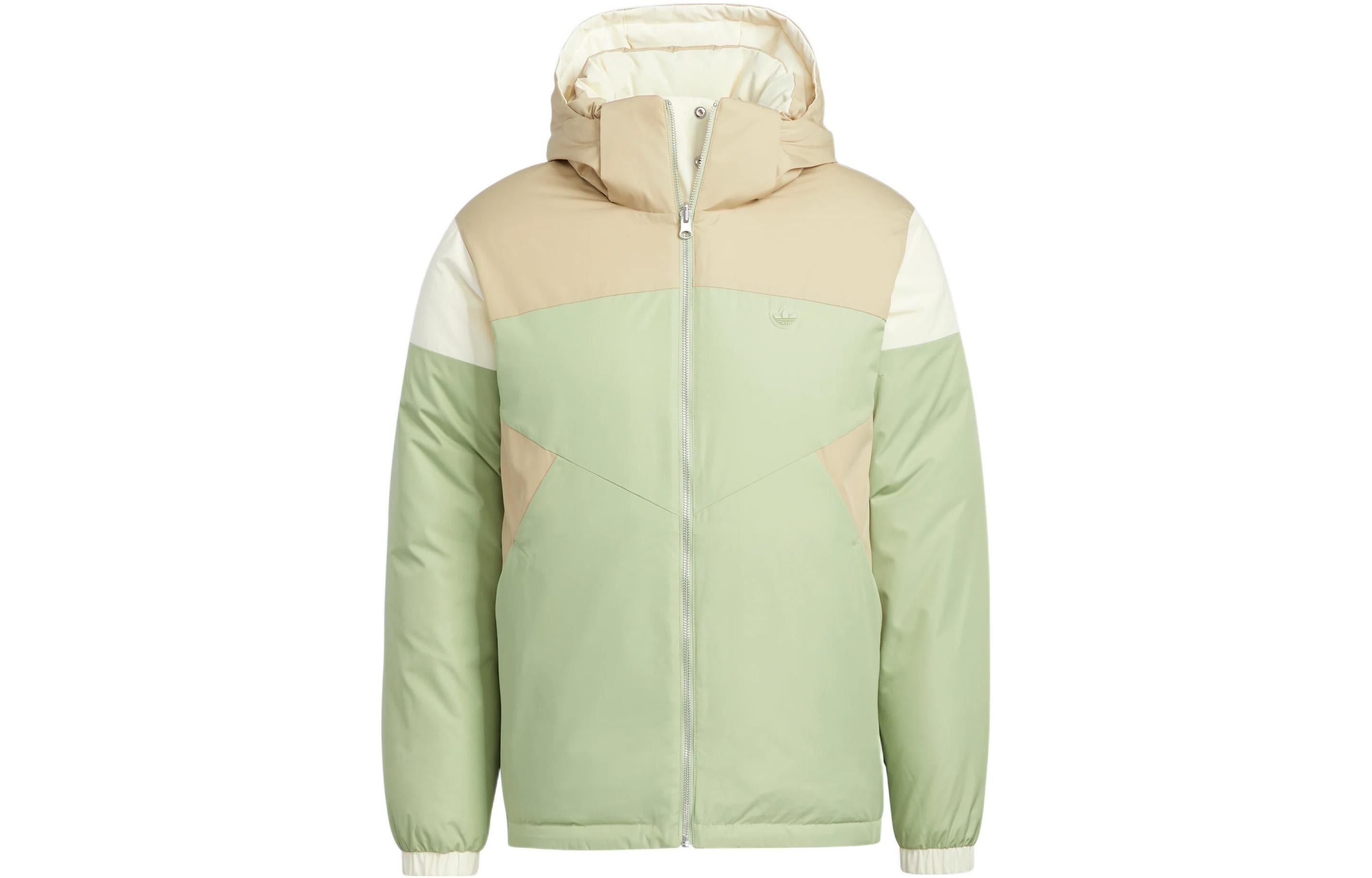 adidas originals Sporty Down Reversible Insulated Puffer Jacket 'Magic Lime' HS9466 - 2