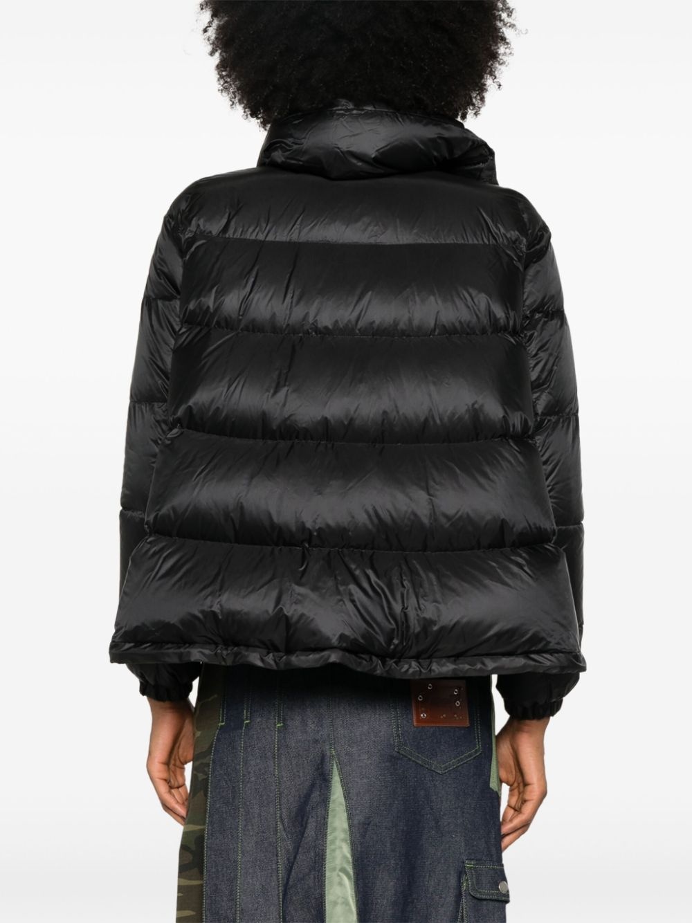 zip-up puffer jacket - 4